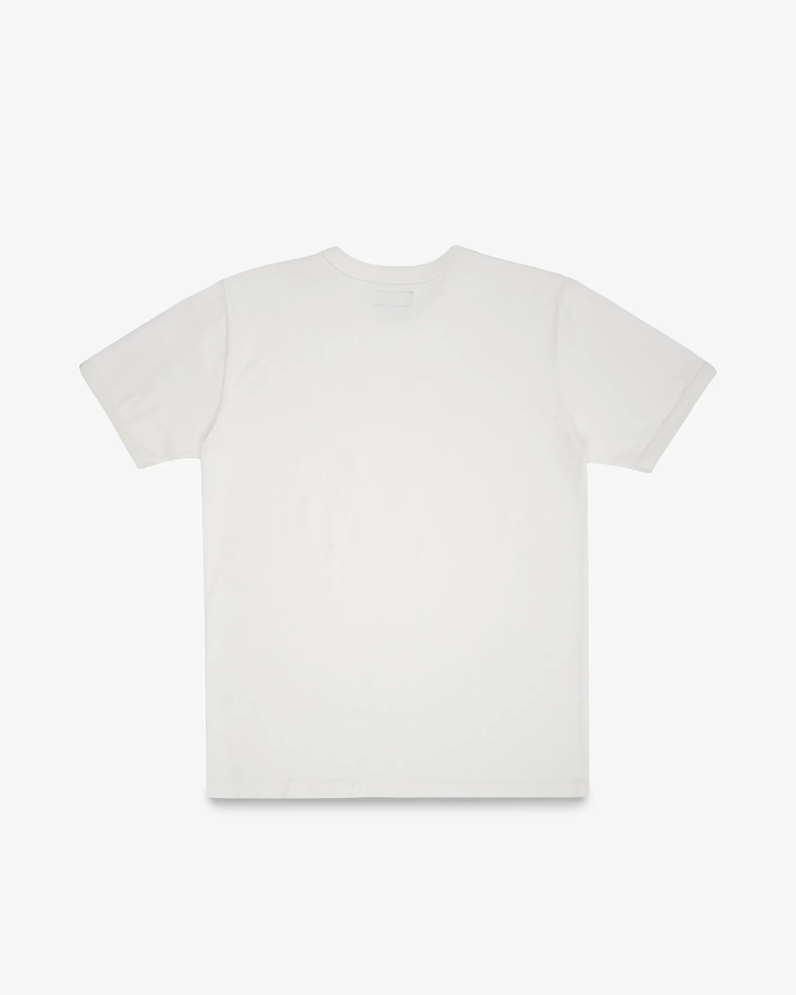 11oz Cotton Knit Crew Neck T-Shirt - White sold by Iron Heart product image thumbnail 5