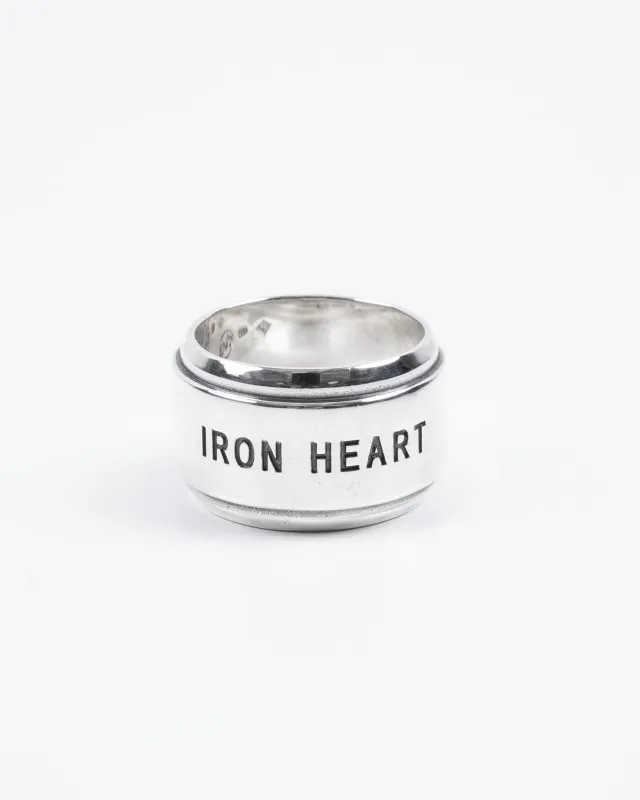 Iron Heart 0.925 Sterling Silver Ring sold by Iron Heart