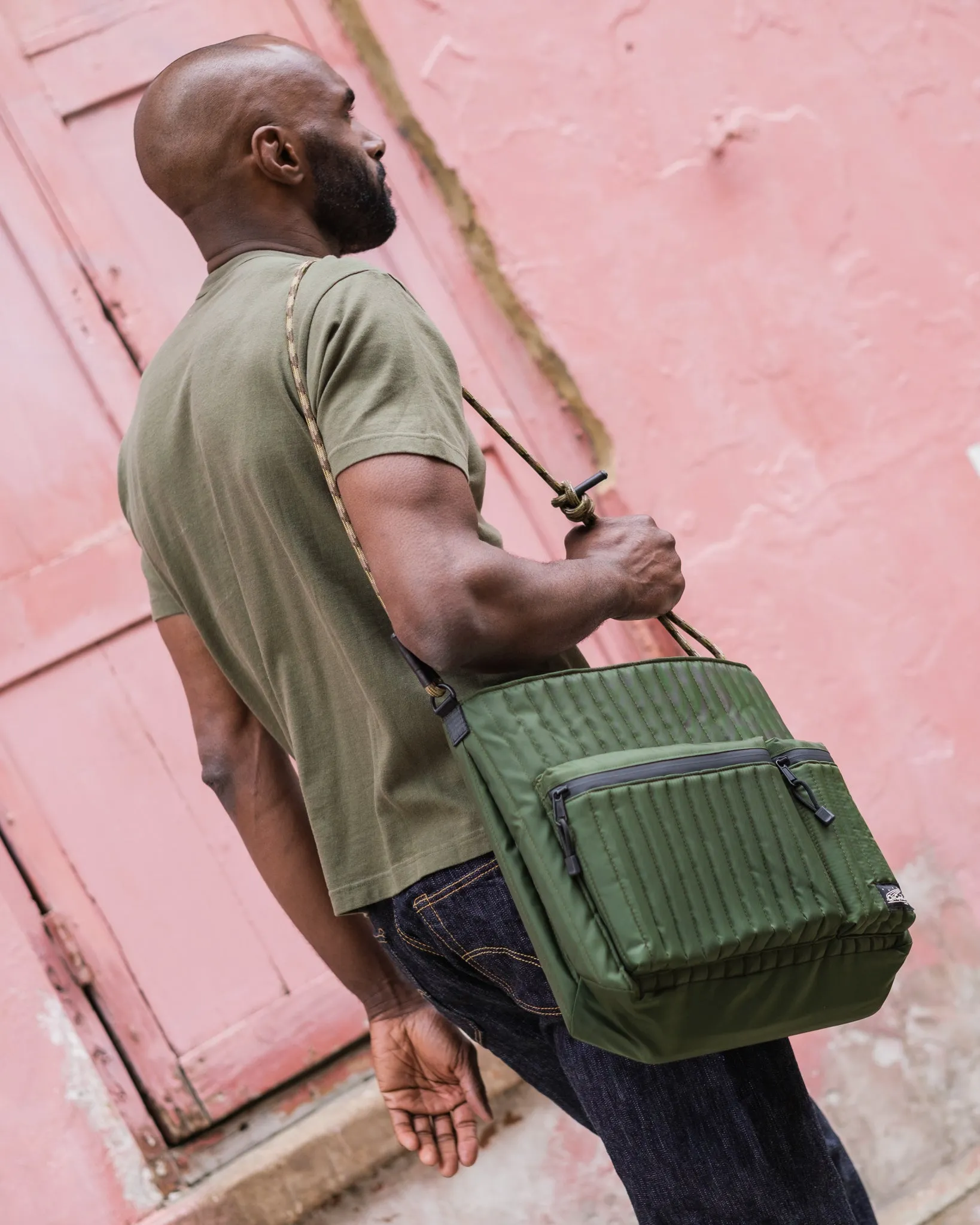 OGL Originale Tech Material Max Millie Bag - Green sold by Iron Heart product image thumbnail 3