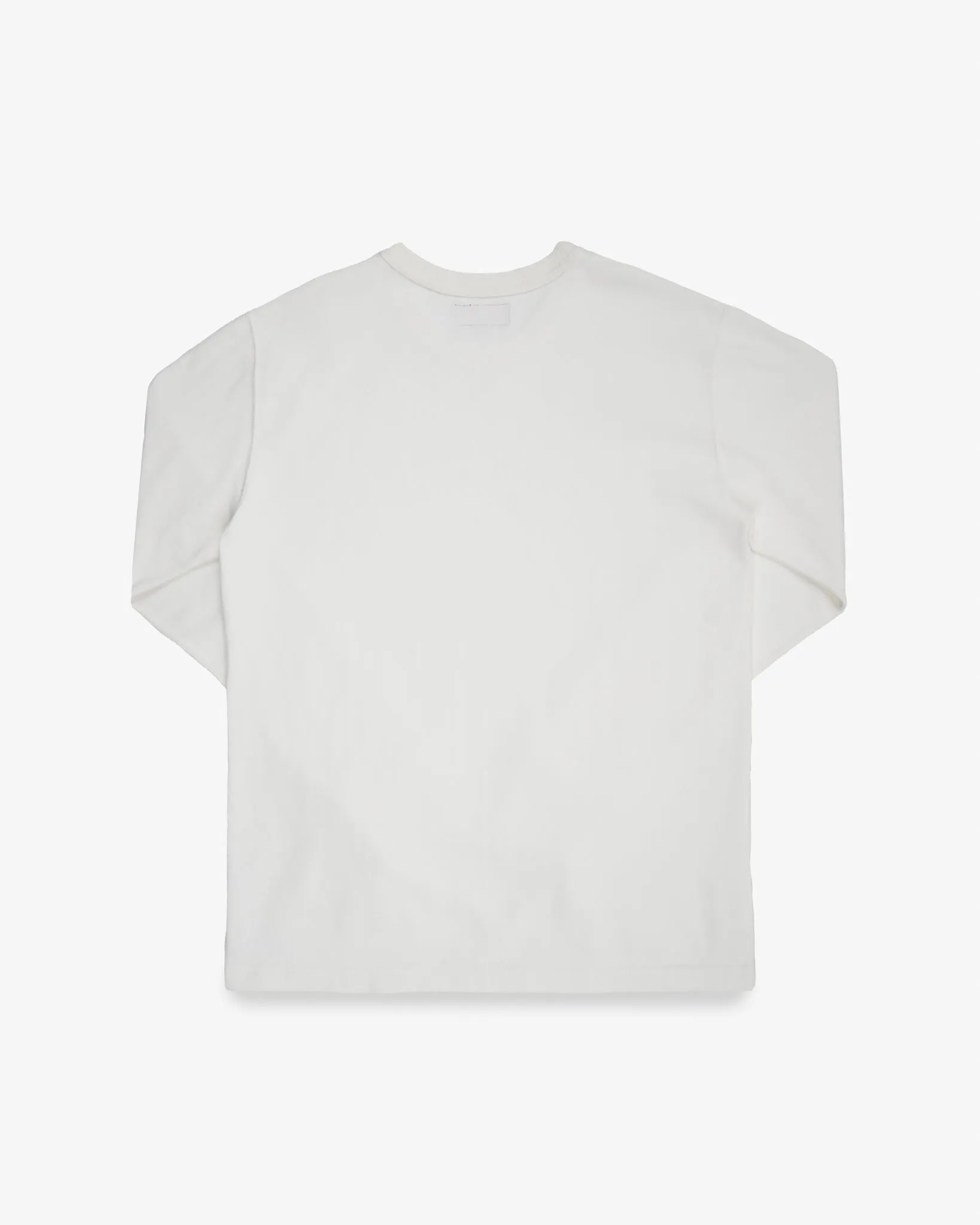 11oz Cotton Knit Long Sleeved Crew Neck Sweater - White sold by Iron Heart product image thumbnail 5