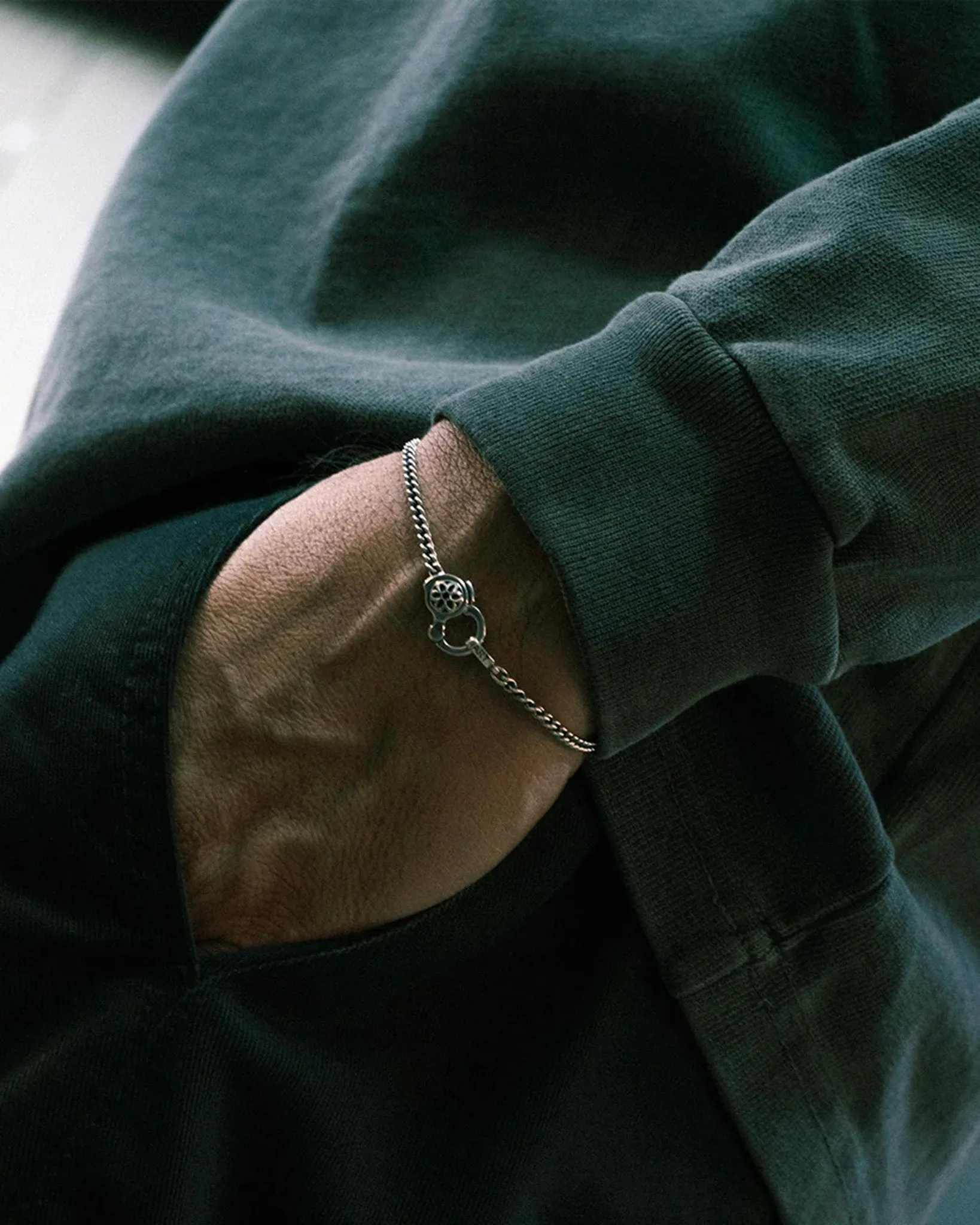 GOOD ART HLYWD Curb Chain Bracelet Size 4A - Sterling Silver sold by Iron Heart product image thumbnail 2