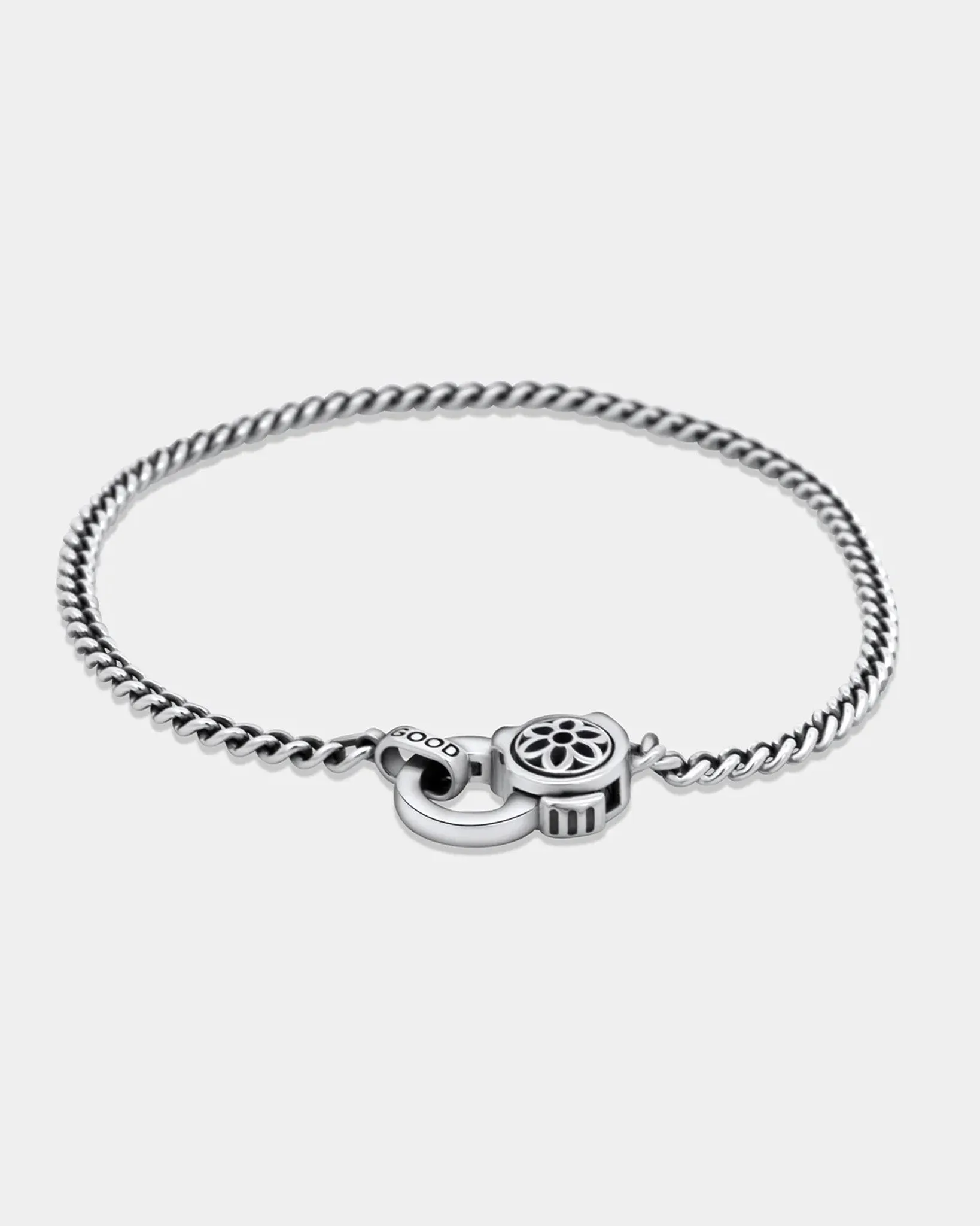 GOOD ART HLYWD Curb Chain Bracelet Size 4A - Sterling Silver sold by Iron Heart