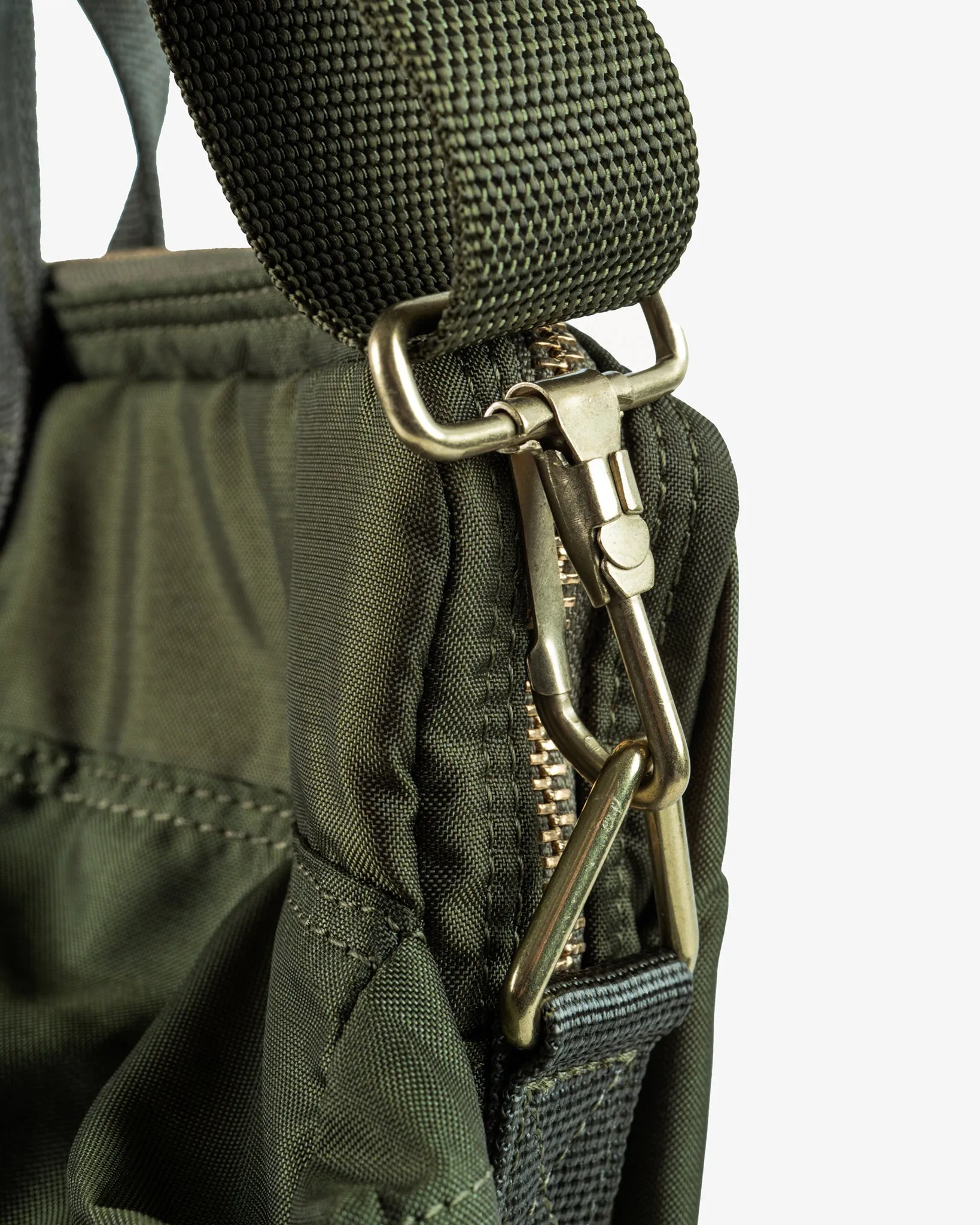 Porter - Yoshida & Co. - Force 2Way Helmet Bag (S) - Olive sold by Iron Heart product image thumbnail 5