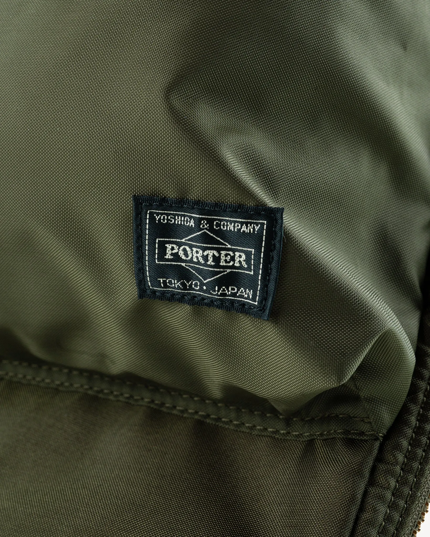 Porter - Yoshida & Co. - Force 2Way Helmet Bag (S) - Olive sold by Iron Heart product image thumbnail 4