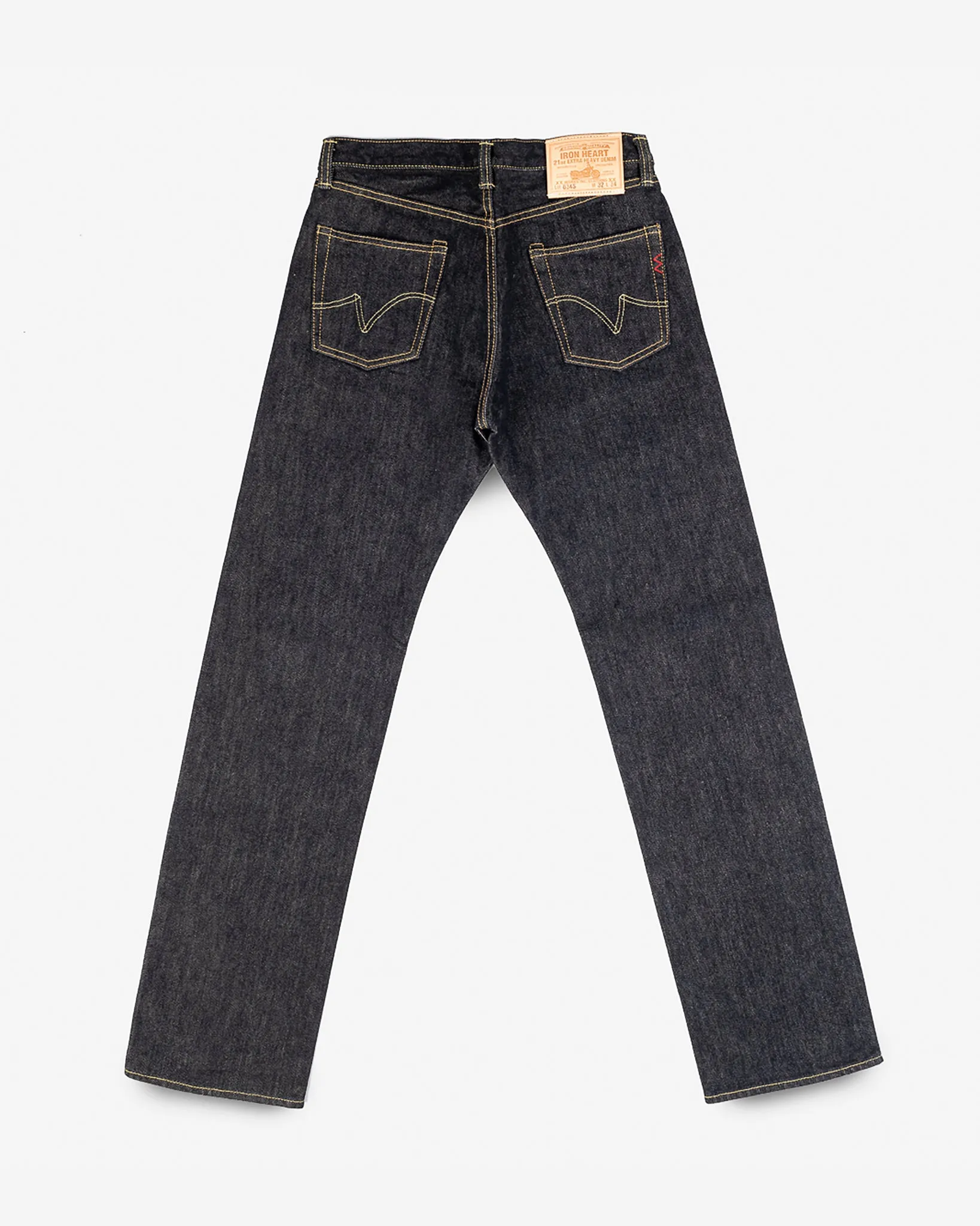 21oz Selvedge Denim Straight Cut Jeans - Indigo sold by Iron Heart product image thumbnail 5