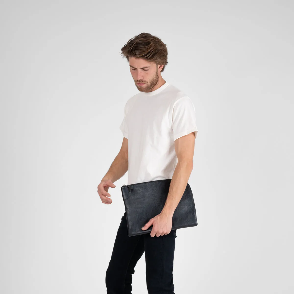 OGL Large Banker Pouch - Tumbled Black sold by Iron Heart product image thumbnail 3