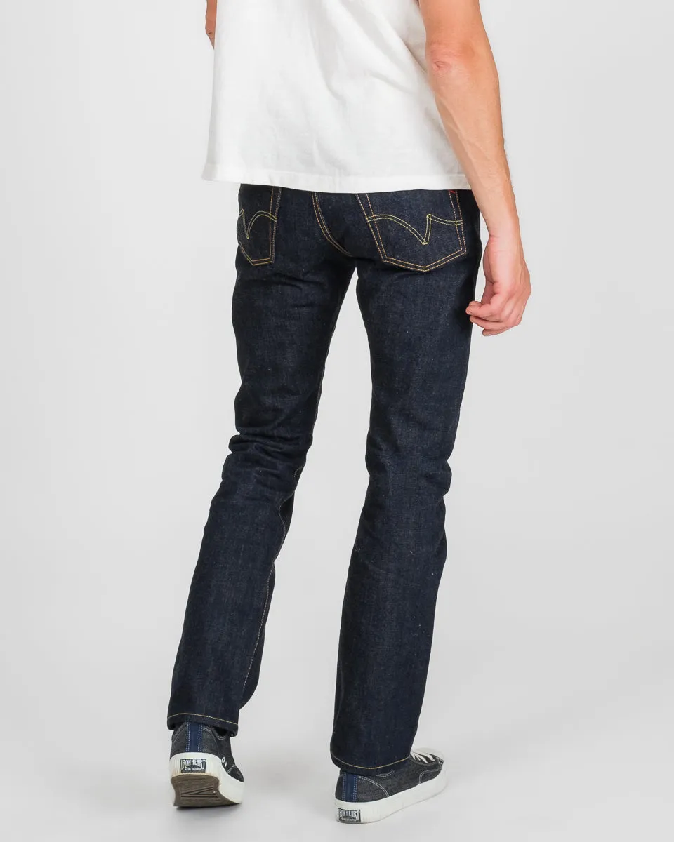 17oz Selvedge Denim Slim Cut Jeans - Natural Indigo sold by Iron Heart product image thumbnail 4