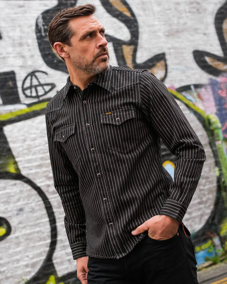 12oz Wabash Western Shirt - Black sold by Iron Heart product image thumbnail 4