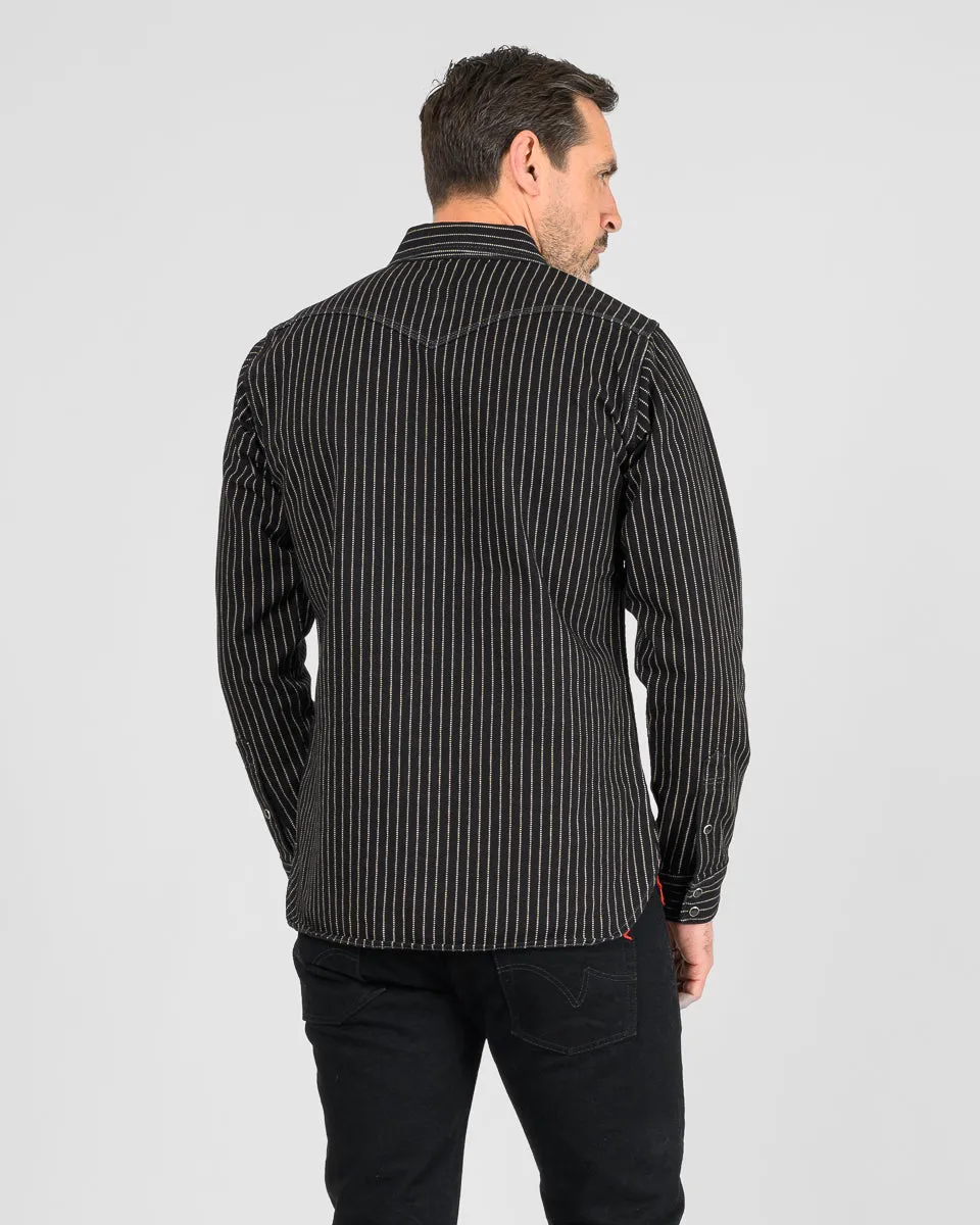 12oz Wabash Western Shirt - Black sold by Iron Heart product image thumbnail 3