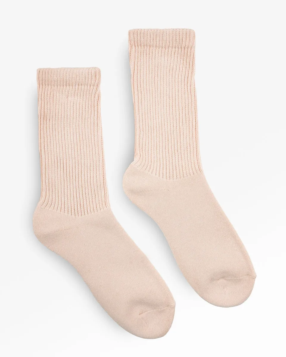 Decka Showatabé Organic Pile Socks - Pink sold by Iron Heart