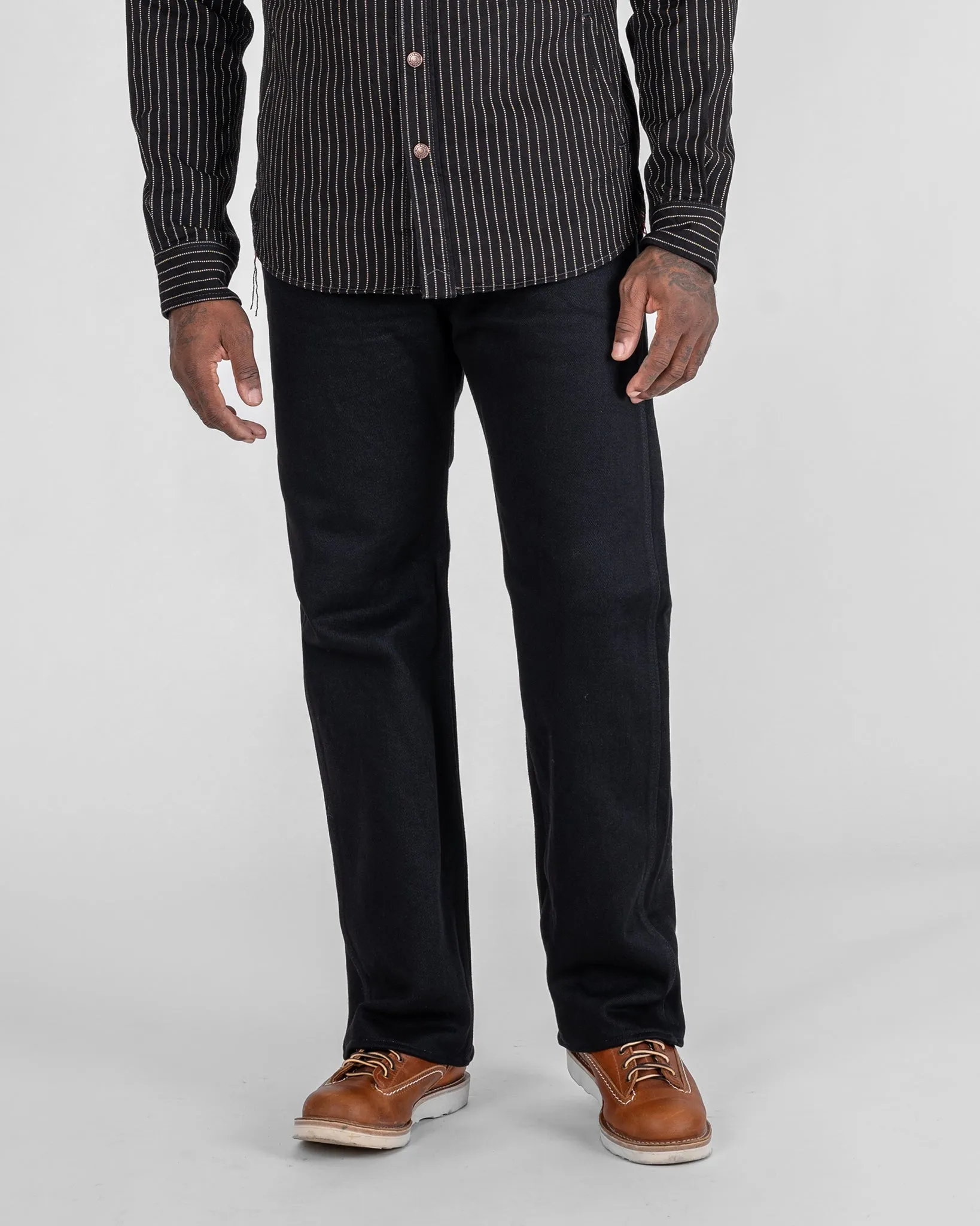 21oz Serge Work Pants - Black sold by Iron Heart product image thumbnail 2