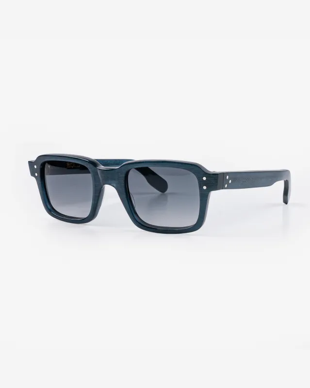 BOLD London Eyewear Folgate - Dark Grey/Blue Metallic sold by Iron Heart