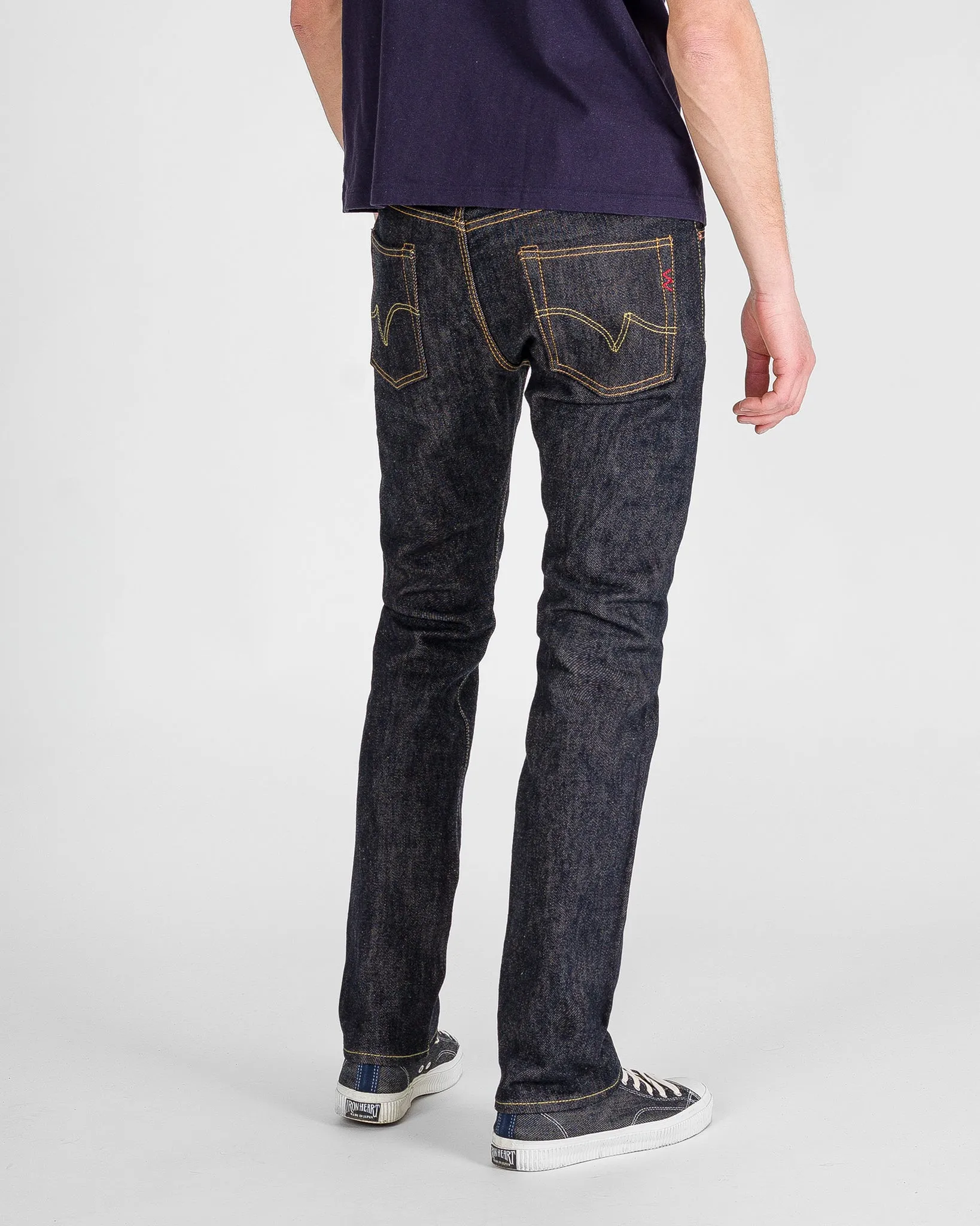 21oz Shinayaka Selvedge Denim Slim Cut Jeans - Indigo sold by Iron Heart product image thumbnail 4