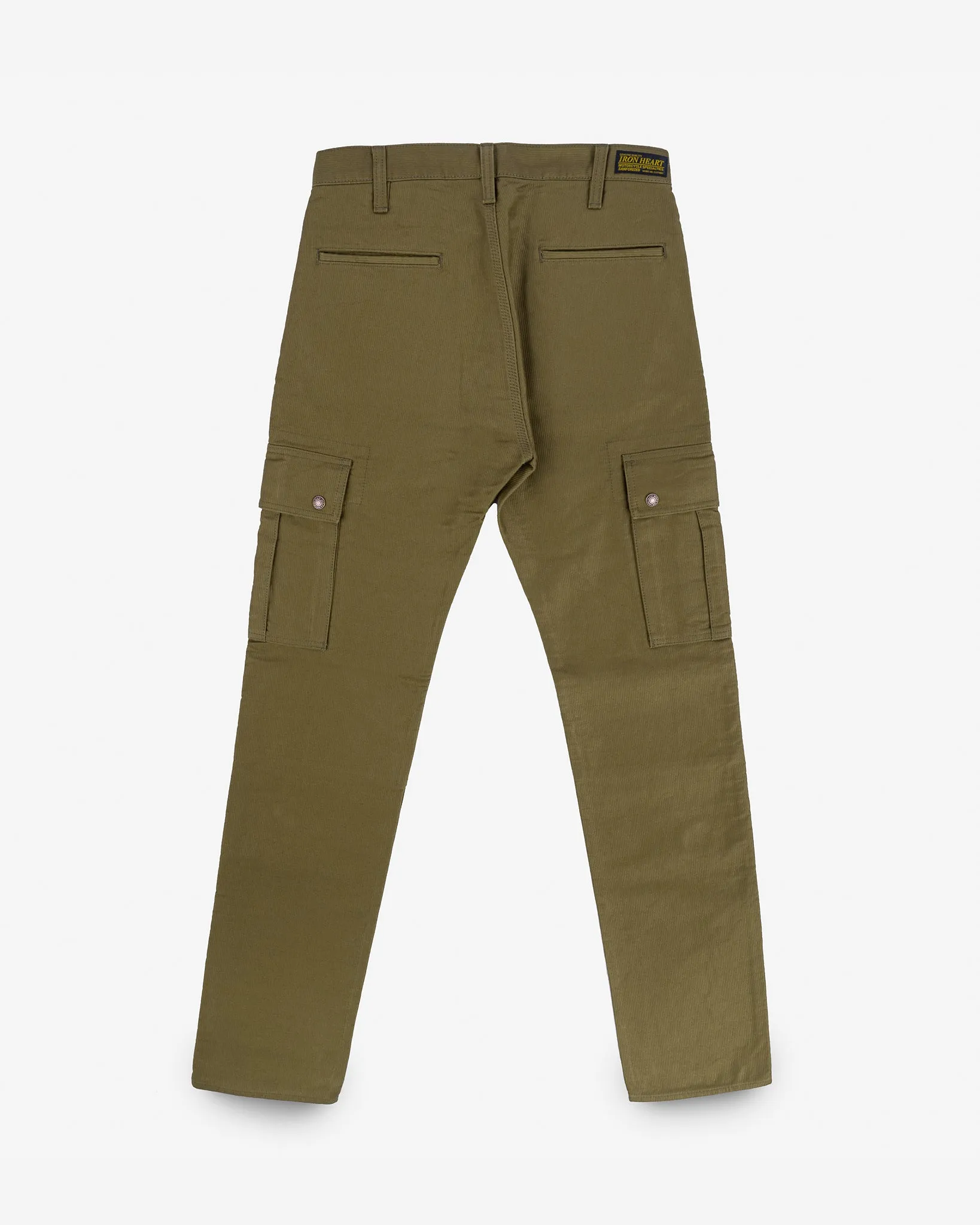 12oz Cotton Whipcord Cargo Pants - Khaki sold by Iron Heart product image thumbnail 5