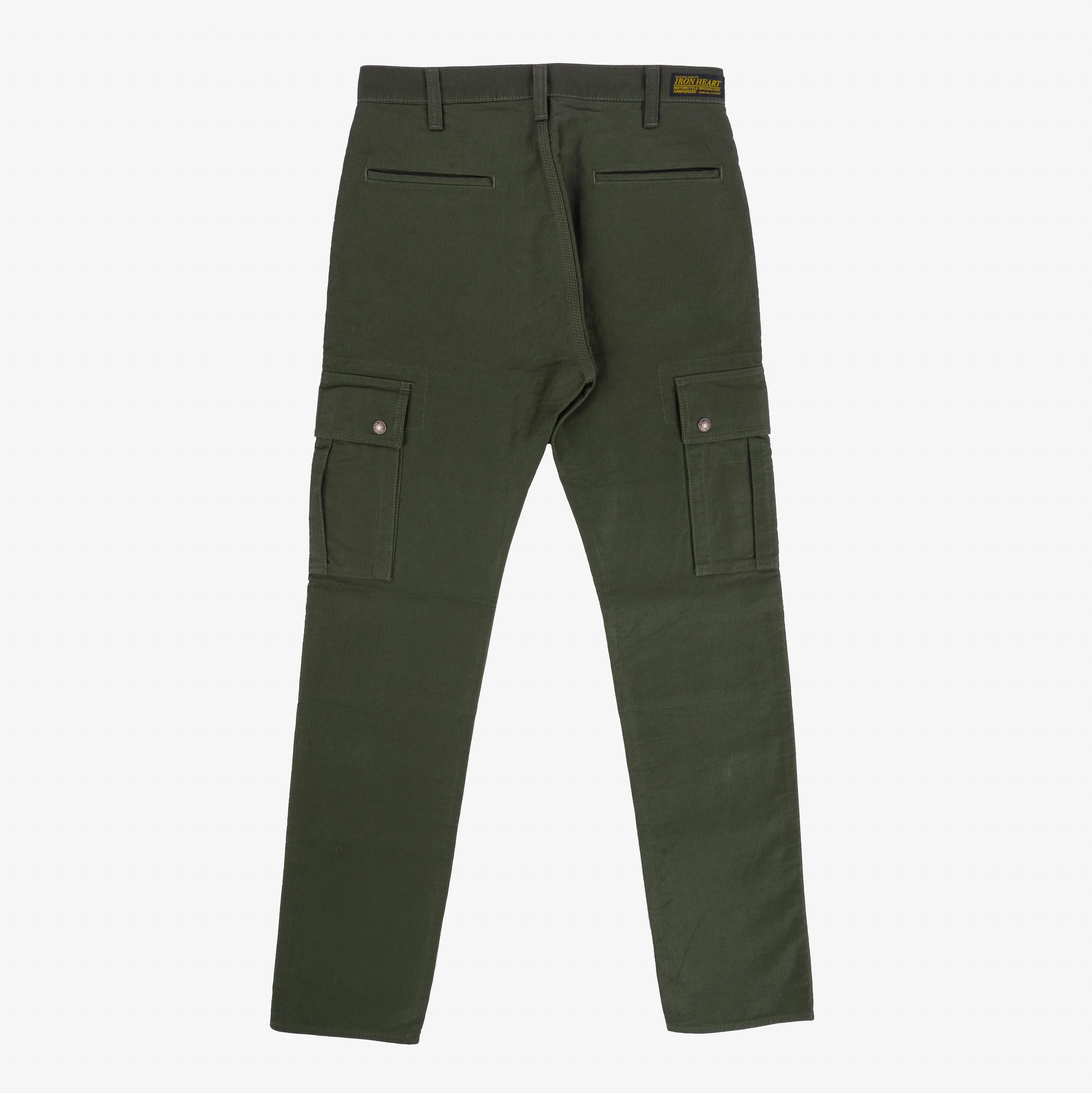 12oz Cotton Whipcord Cargo Pants - Olive sold by Iron Heart product image thumbnail 5