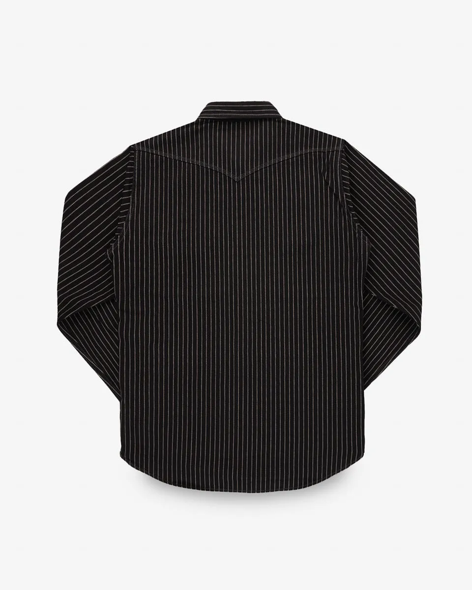 12oz Wabash CPO Shirt - Black sold by Iron Heart product image thumbnail 3