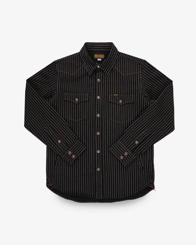 12oz Wabash CPO Shirt - Black sold by Iron Heart