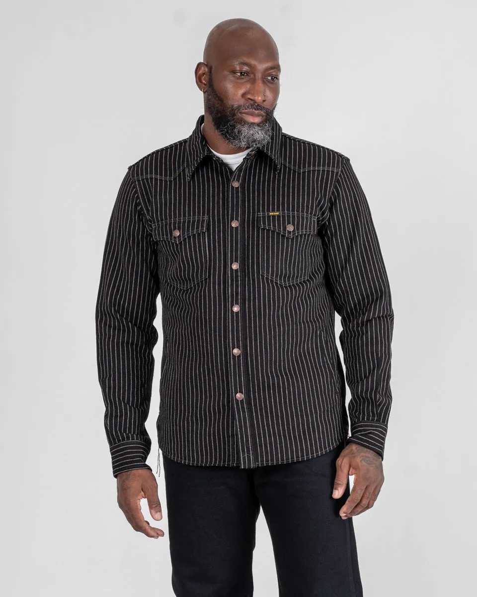 12oz Wabash CPO Shirt - Black sold by Iron Heart product image thumbnail 2