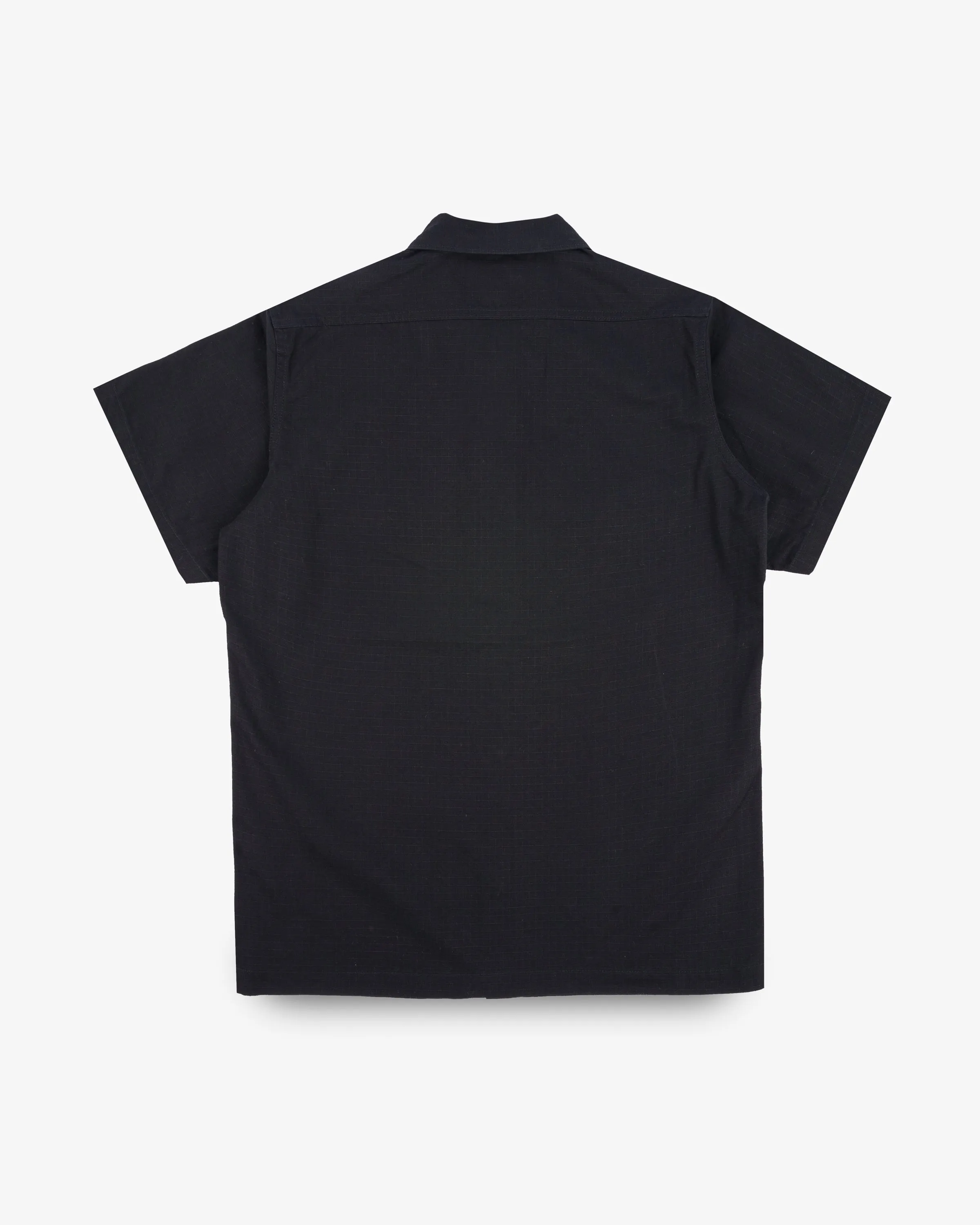 8oz Ripstop Short Sleeved Mechanic Shirt - Black sold by Iron Heart product image thumbnail 4