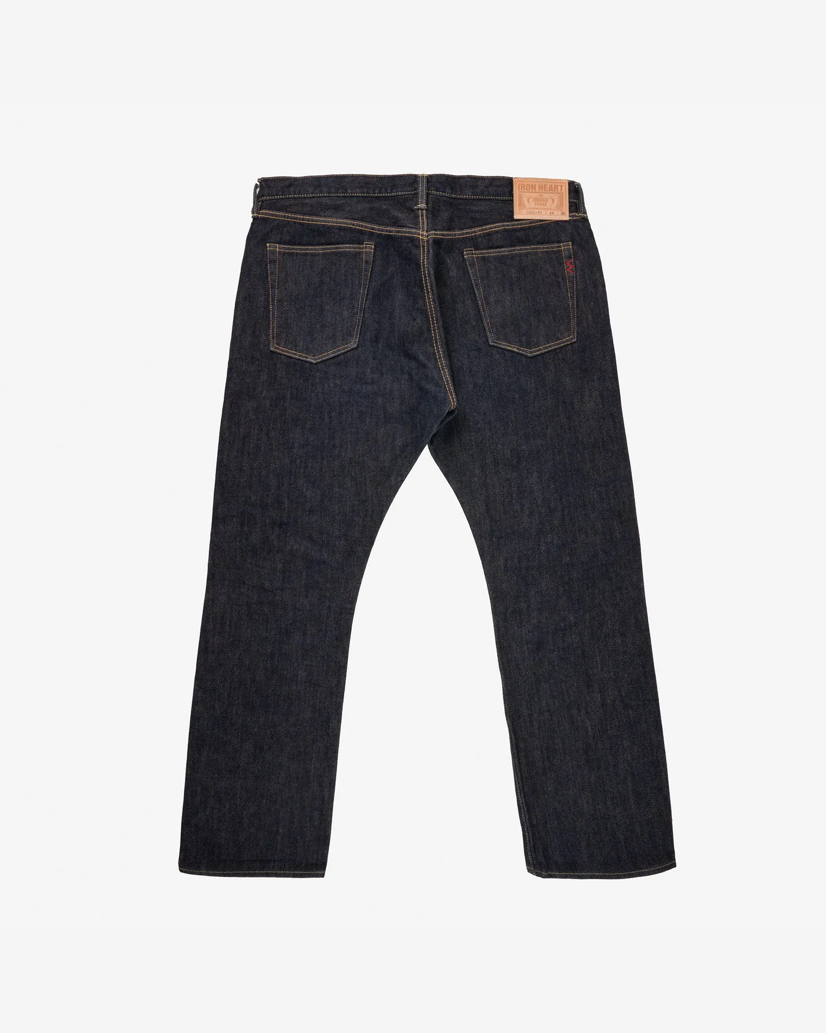 21oz Selvedge Denim Super Slim Cut Jeans - Indigo (IH-555S-21) Tag 44, Hemmed to 28.0'' sold by Iron Heart product image thumbnail 2