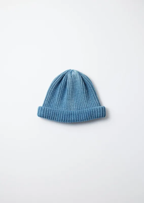 ROTOTO - Indigo Cotton Hat - Light sold by Iron Heart