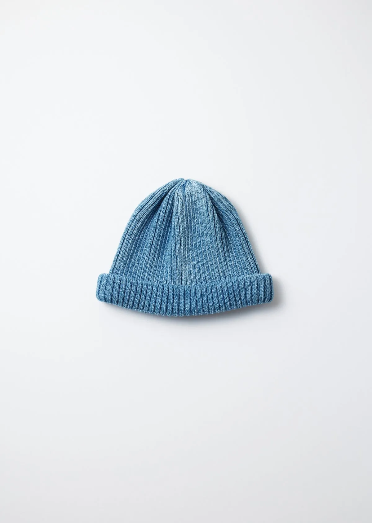 ROTOTO - Indigo Cotton Hat - Light sold by Iron Heart