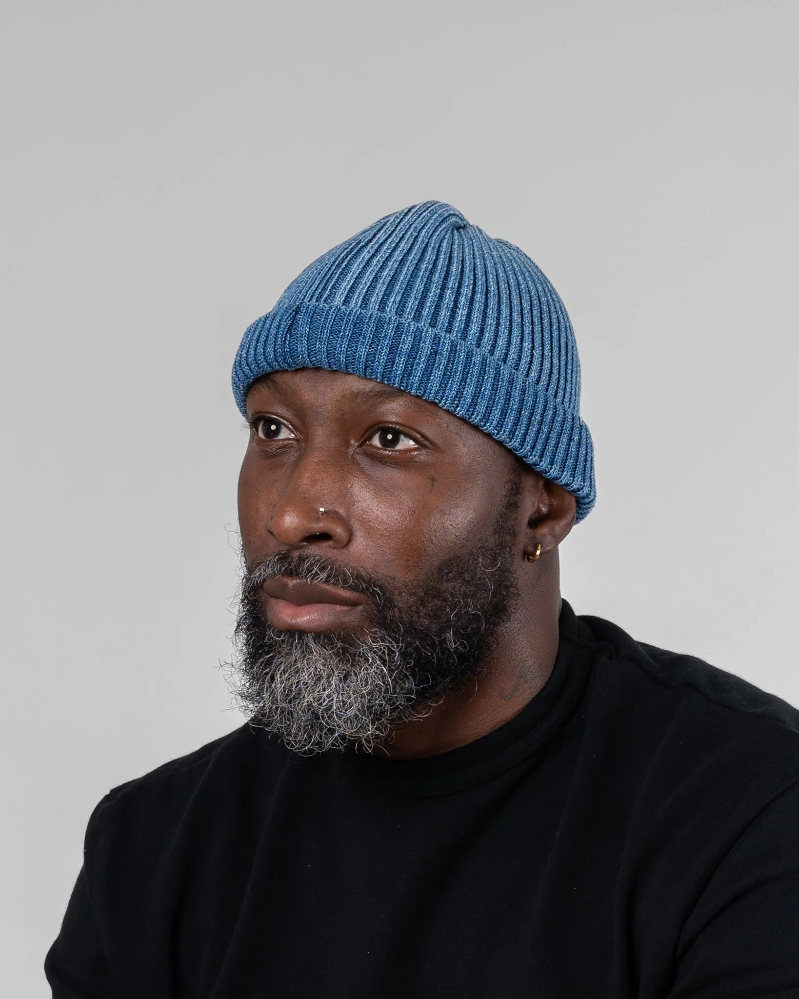 ROTOTO - Indigo Cotton Hat - Light sold by Iron Heart product image thumbnail 2