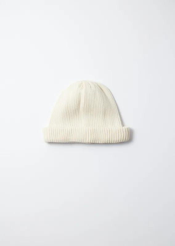 ROTOTO - Cotton Roll Up Hat - Ivory sold by Iron Heart