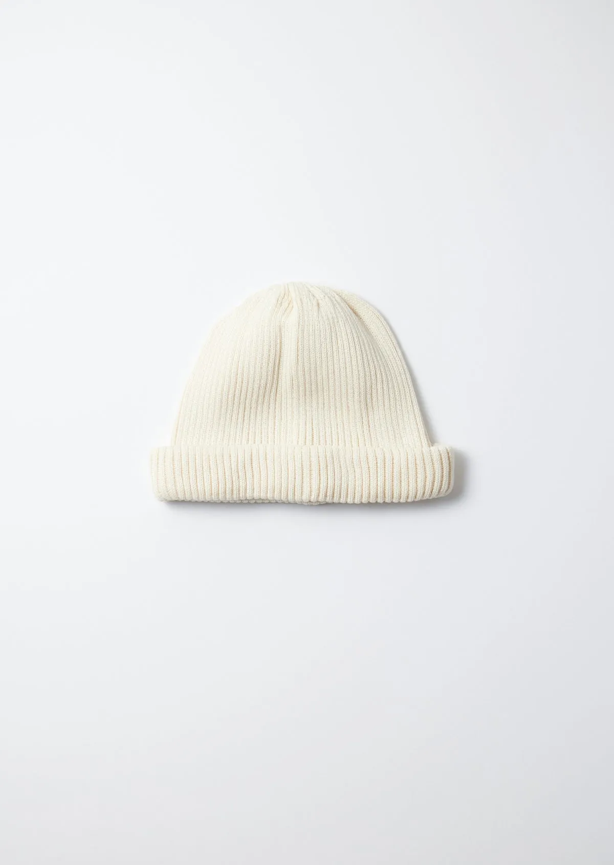 ROTOTO - Cotton Roll Up Hat - Ivory sold by Iron Heart