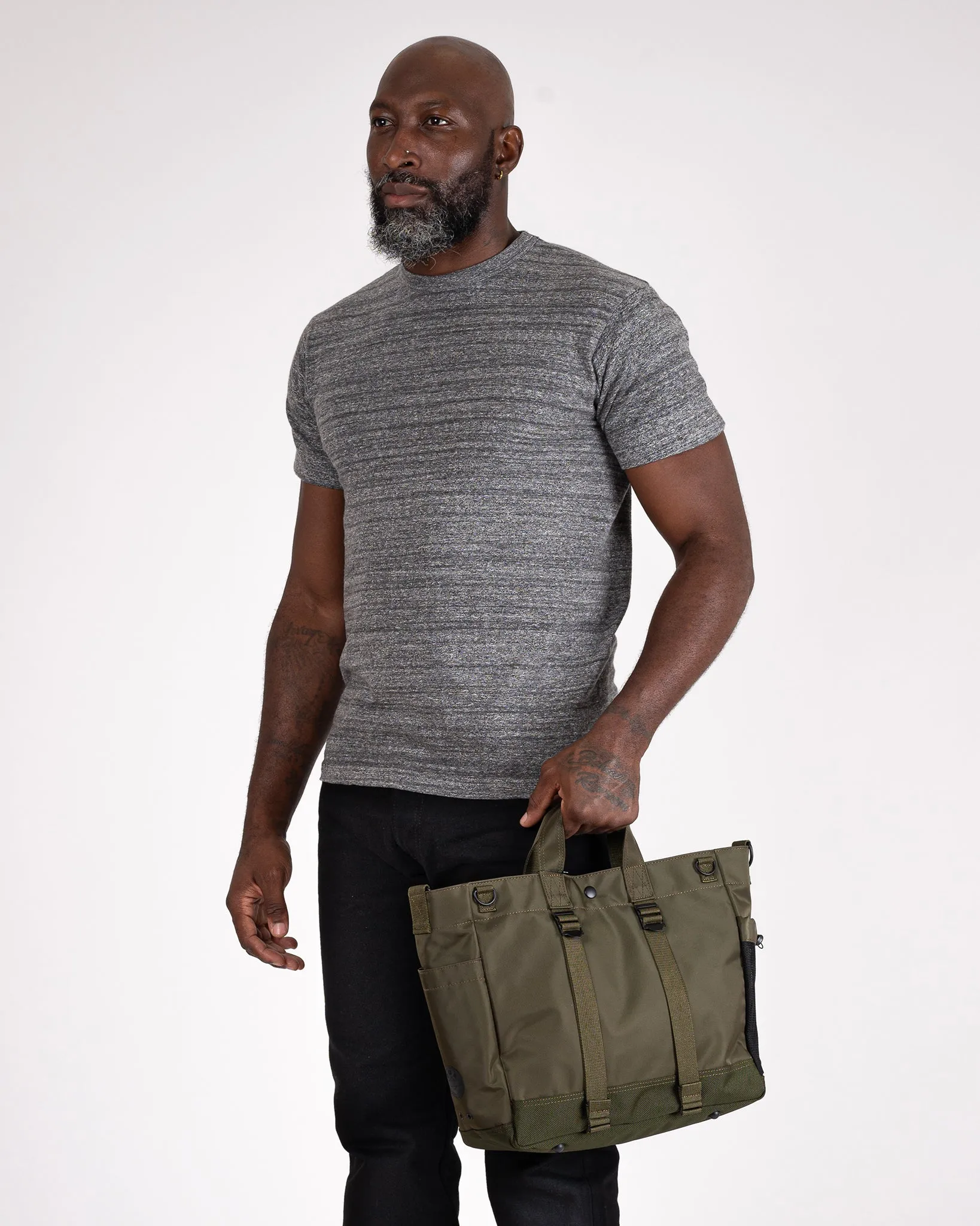 Porter - Yoshida & Co. - Ride 2Way Tote Bag - Olive sold by Iron Heart product image thumbnail 2