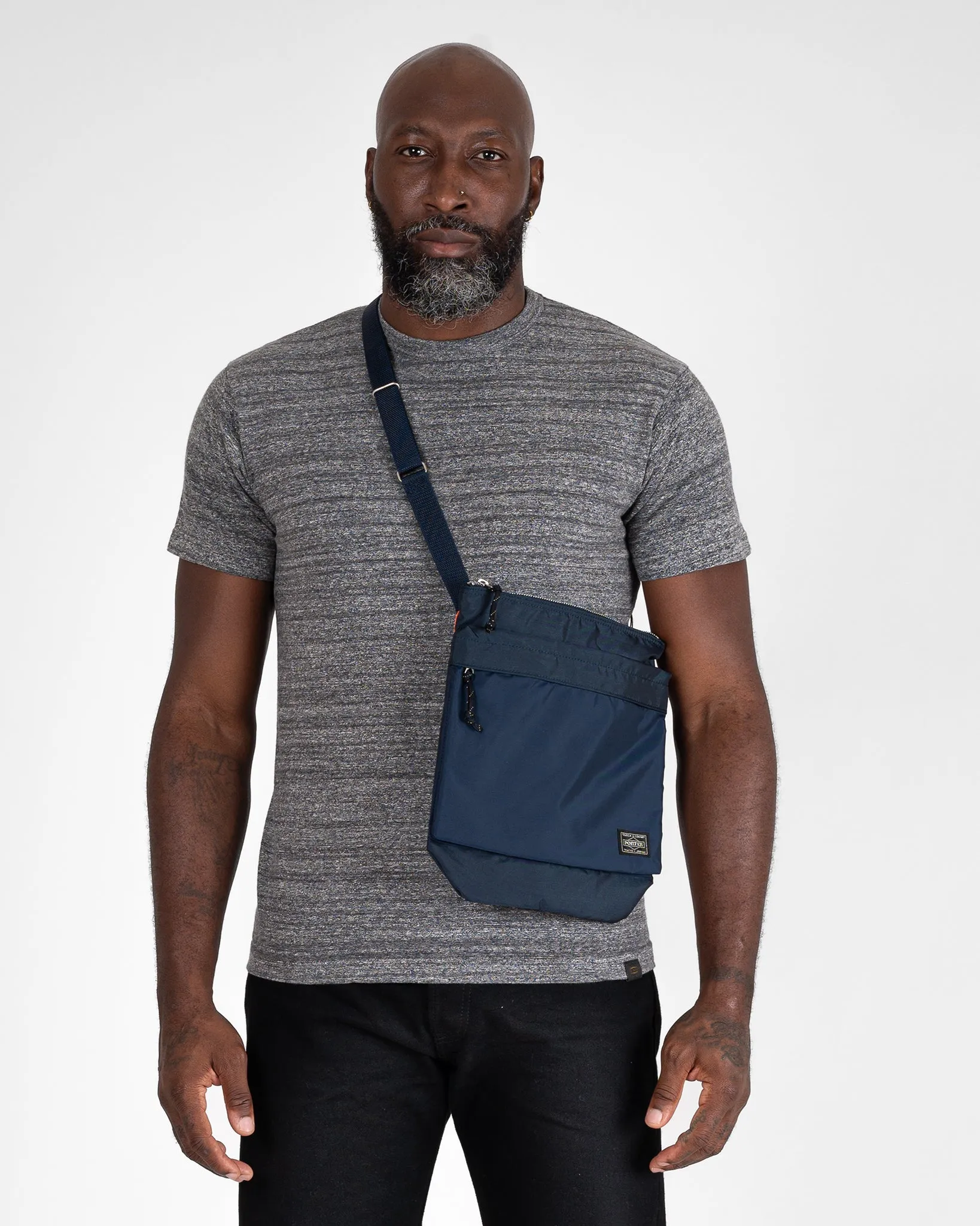 Porter - Yoshida & Co. - Force Shoulder Bag 2 - Navy Blue sold by Iron Heart product image thumbnail 2