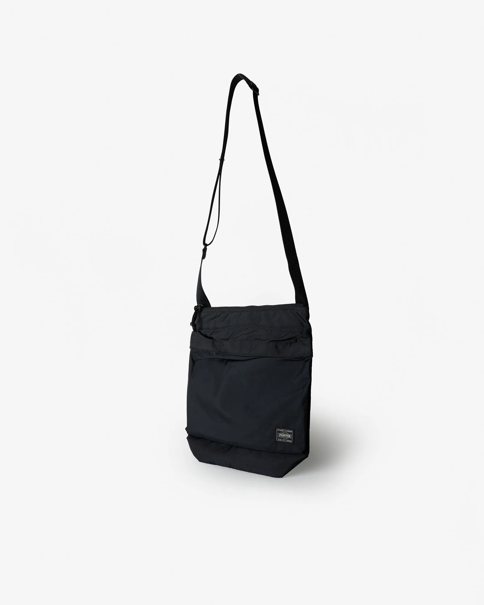 Porter - Yoshida & Co. - Force Shoulder Bag 2 - Black sold by Iron Heart