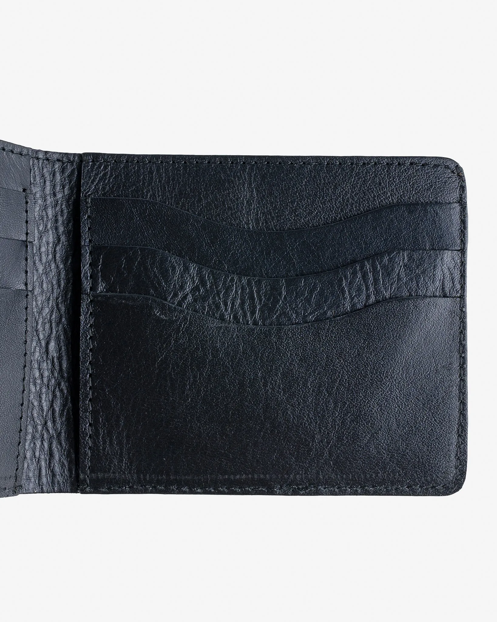 OGL Kingsman Classic Bi Fold Wallet - Tumbled Black sold by Iron Heart product image thumbnail 4