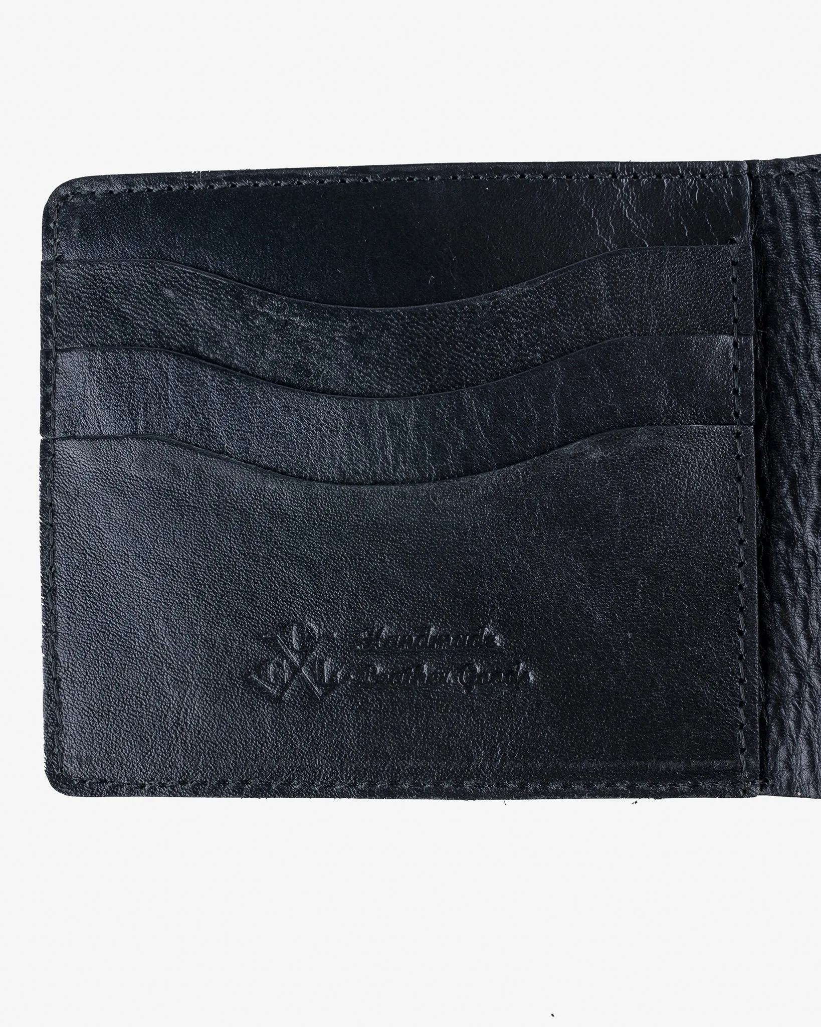 OGL Kingsman Classic Bi Fold Wallet - Tumbled Black sold by Iron Heart product image thumbnail 3