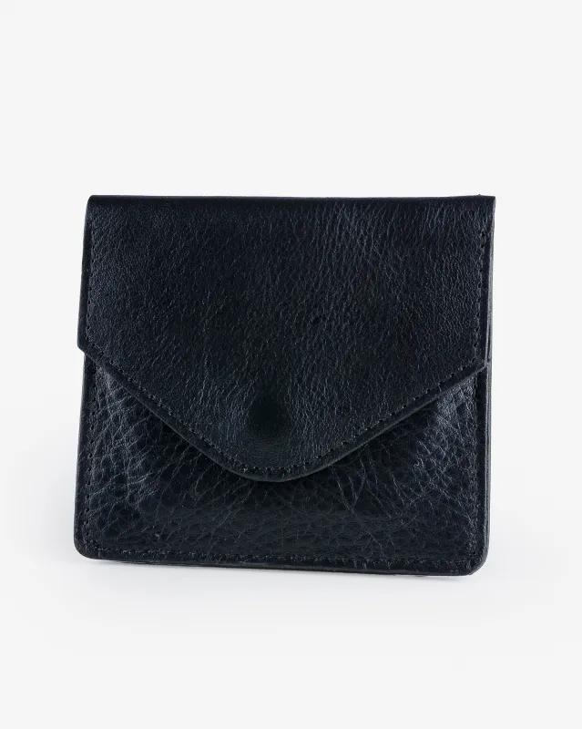 OGL Condor Snap Card Holder - Tumbled Black sold by Iron Heart