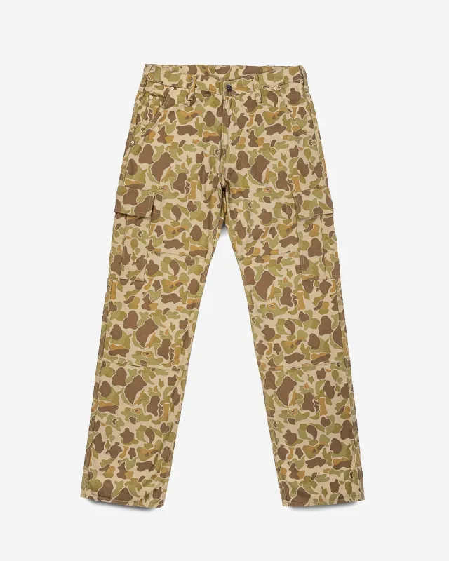 10oz Sateen Camouflage Cargo Pants - Duck Hunter sold by Iron Heart