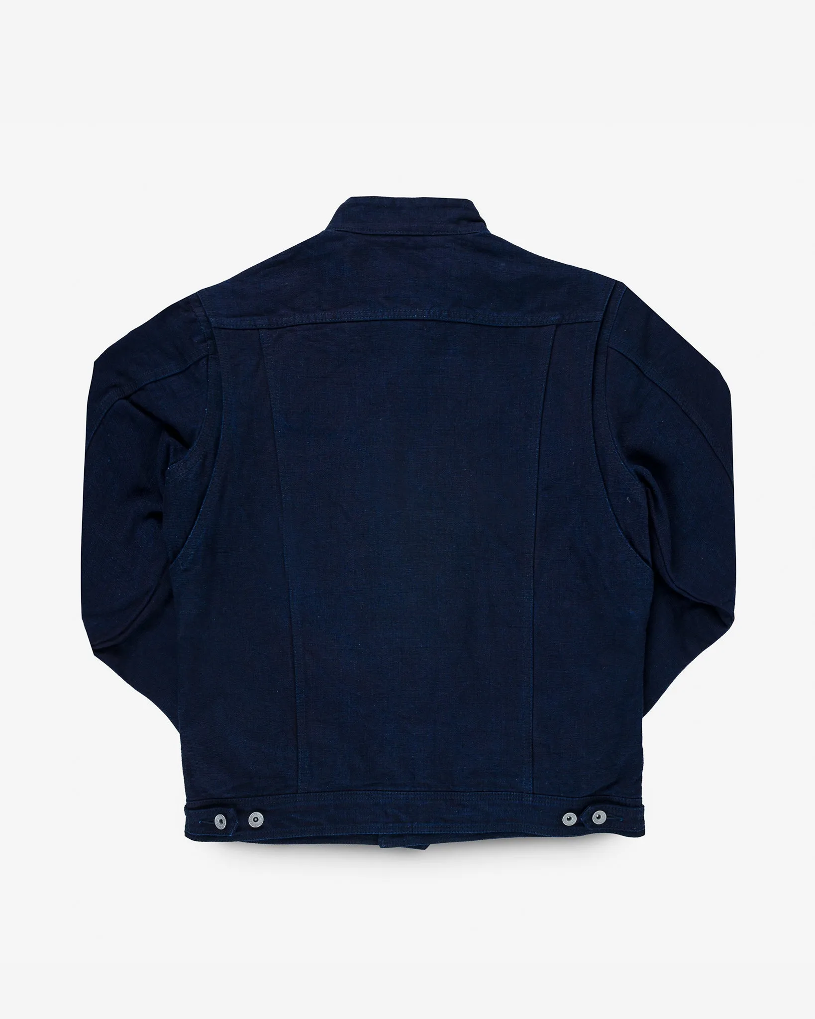 13oz Oxford Cloth Riders Jacket - Indigo sold by Iron Heart product image thumbnail 5
