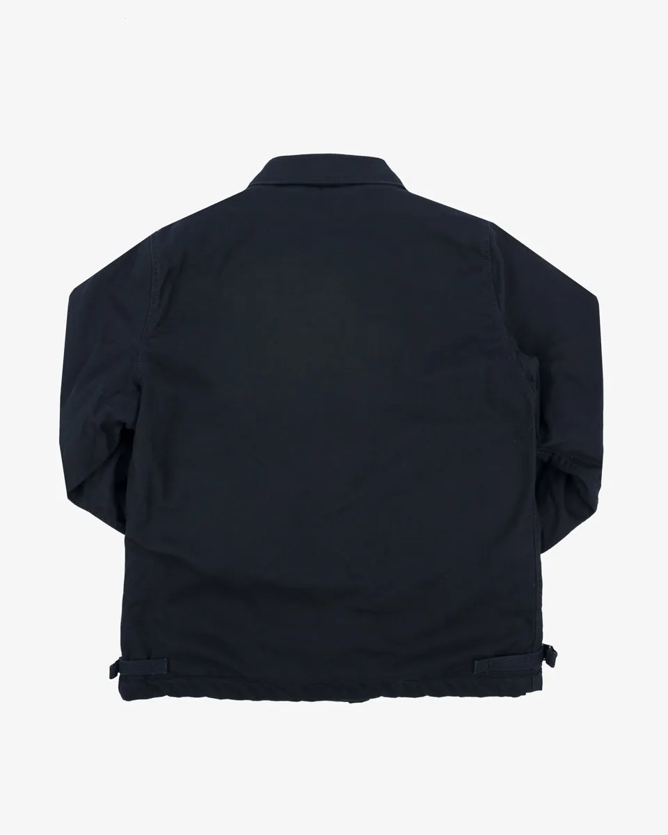 Military Serge A2 Deck Jacket - Black sold by Iron Heart product image thumbnail 5