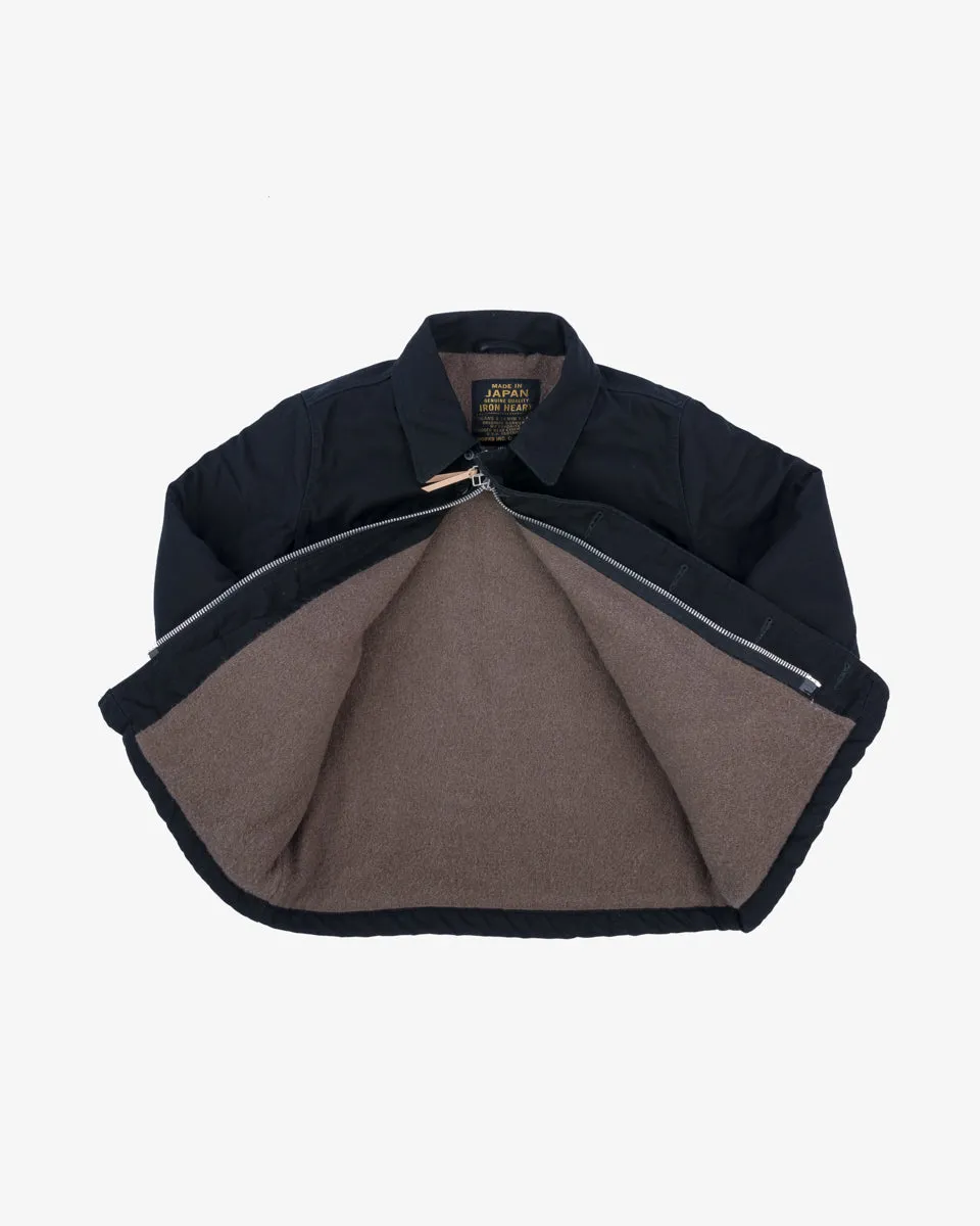 Military Serge A2 Deck Jacket - Black sold by Iron Heart product image thumbnail 4