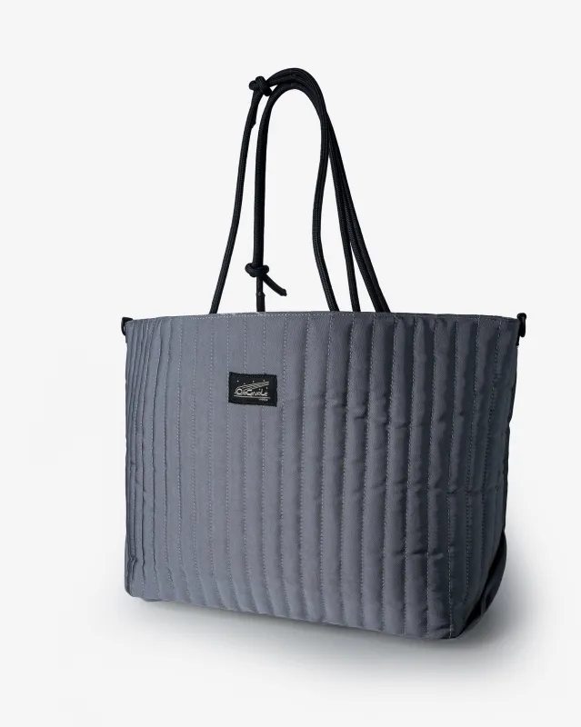 OGL Originale Tech Material Millie Carry-All Tote Bag - Silver sold by Iron Heart