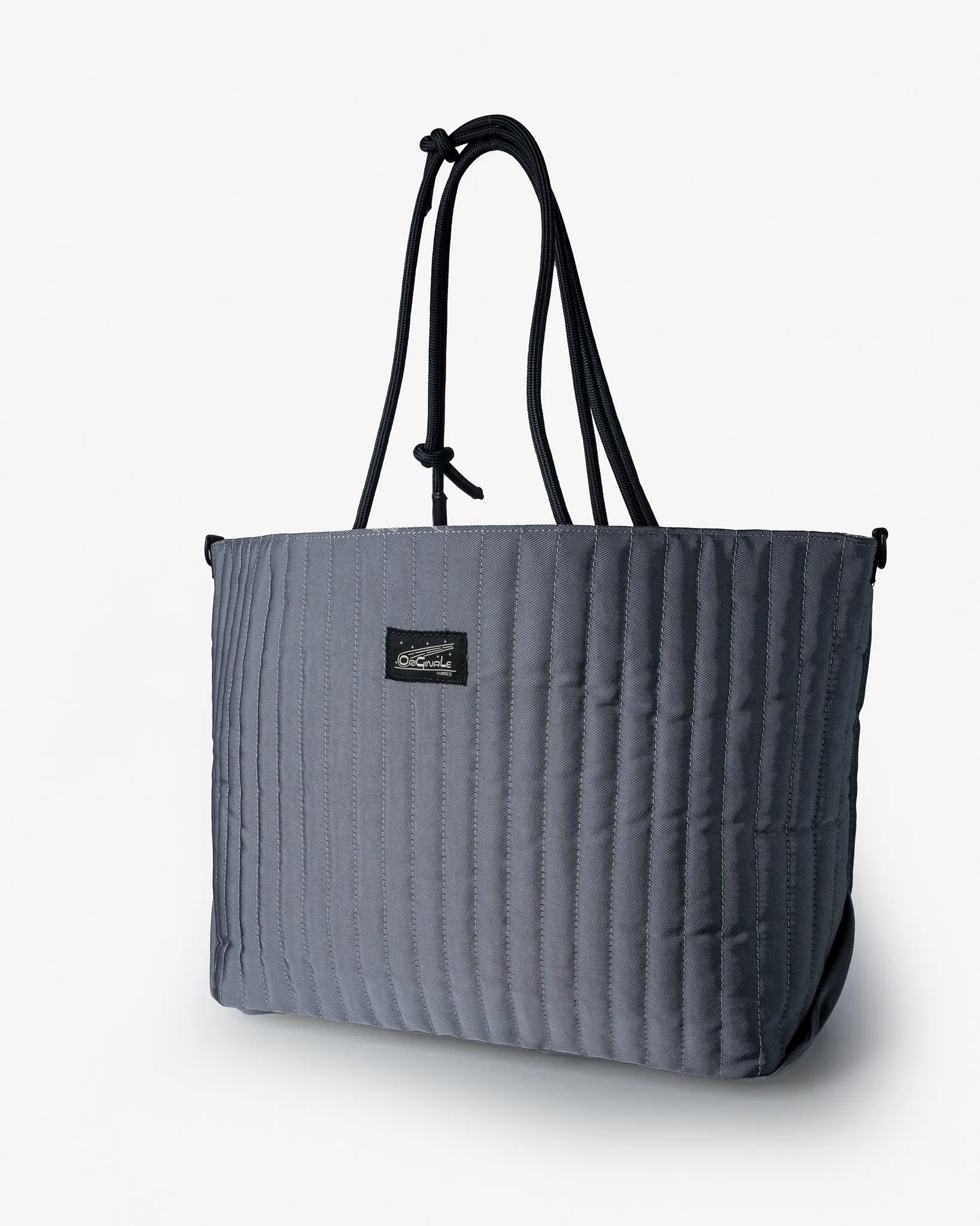 OGL Originale Tech Material Millie Carry-All Tote Bag - Silver sold by Iron Heart