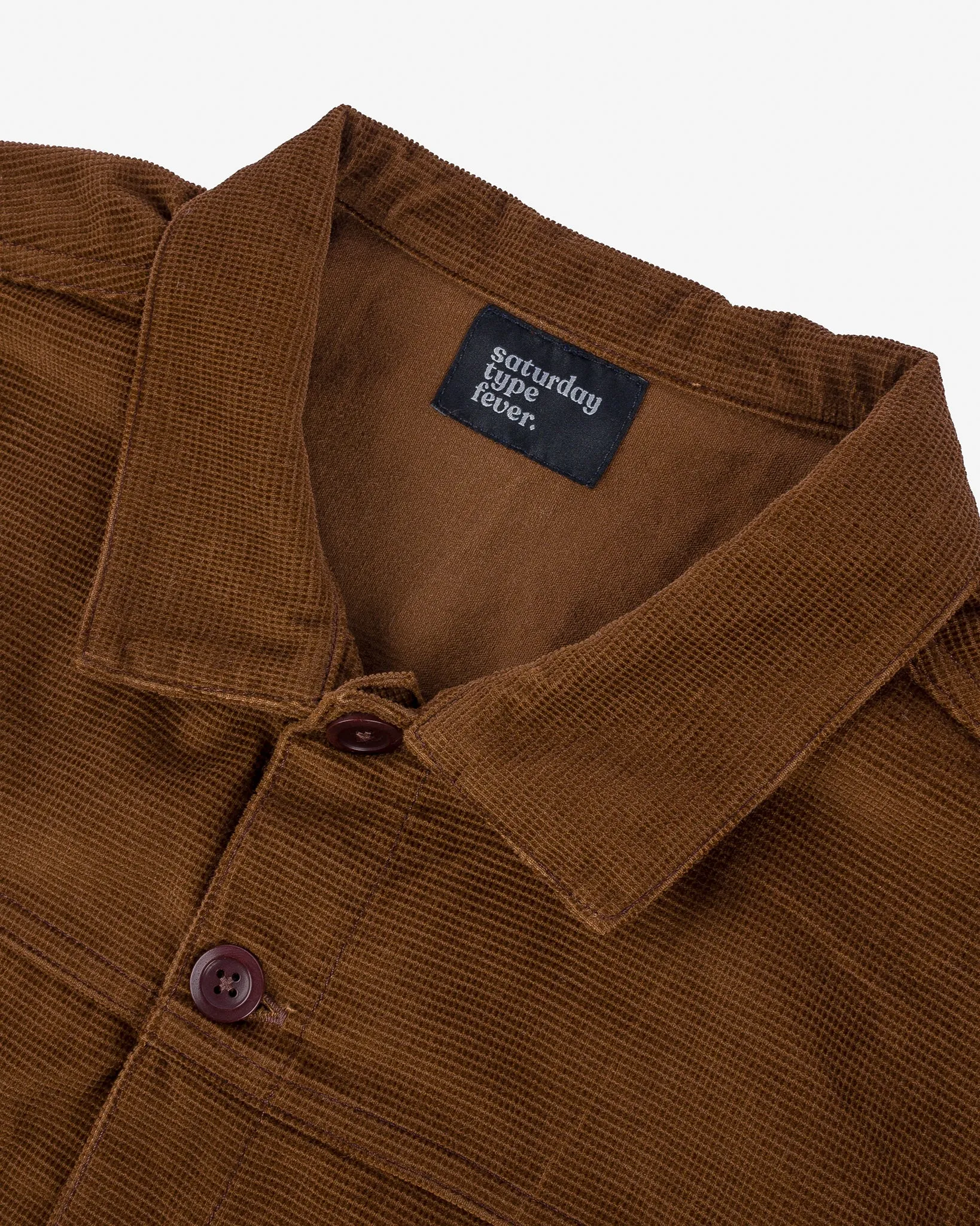 STF Japanese Corduroy Shirt - Brown sold by Iron Heart product image thumbnail 5