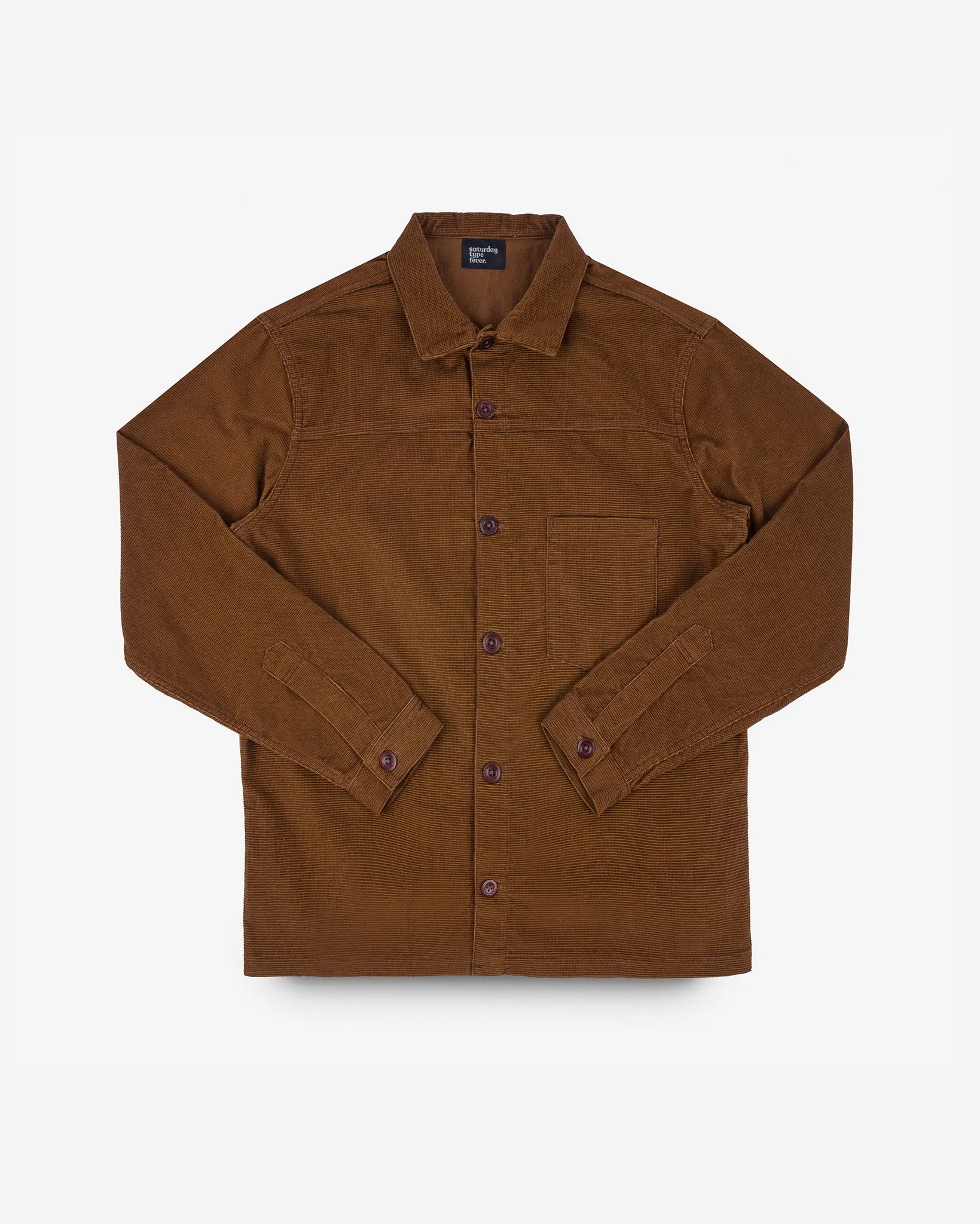 STF Japanese Corduroy Shirt - Brown sold by Iron Heart