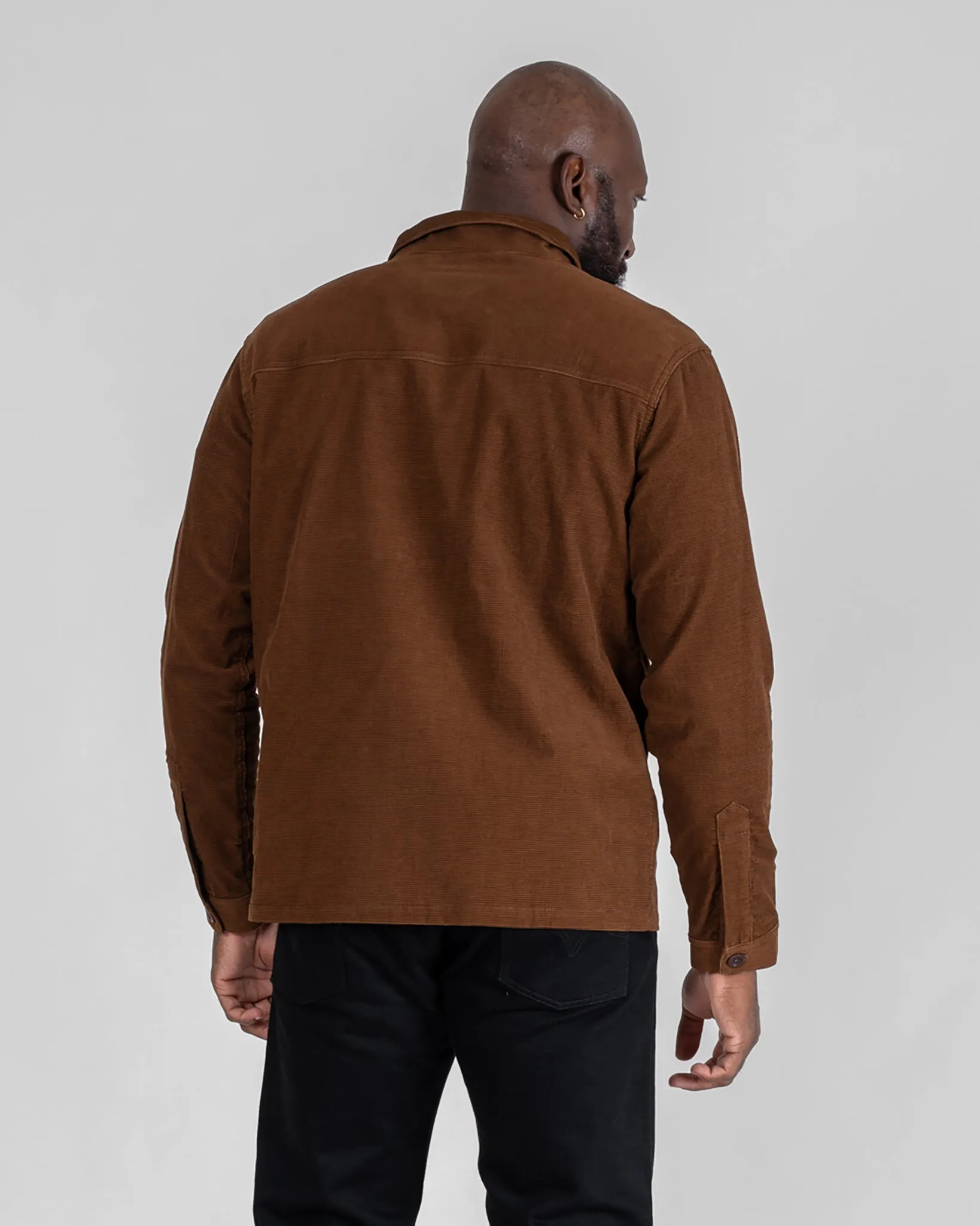 STF Japanese Corduroy Shirt - Brown sold by Iron Heart product image thumbnail 3