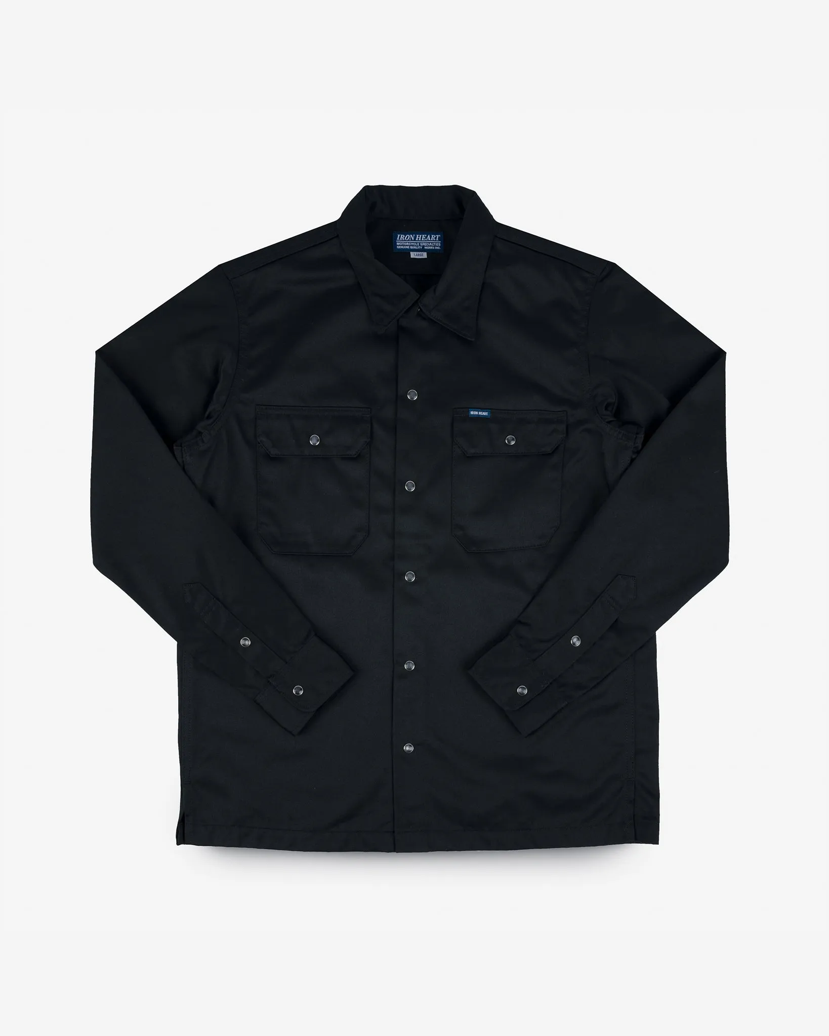 9oz T/C Mechanic Shirt - Black sold by Iron Heart