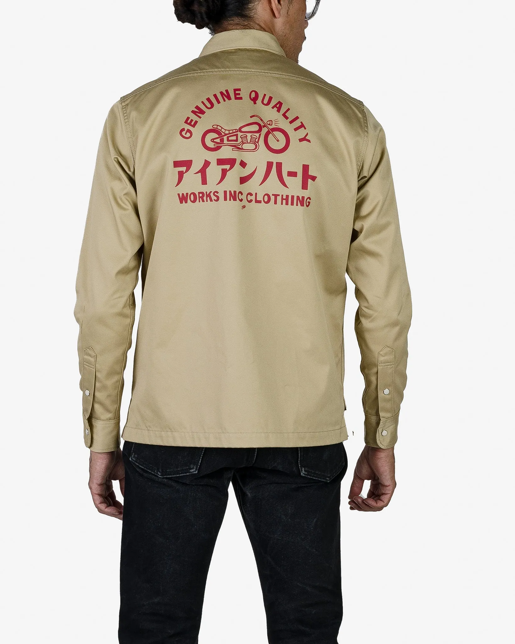 9oz T/C Mechanic Shirt - Beige sold by Iron Heart product image thumbnail 3