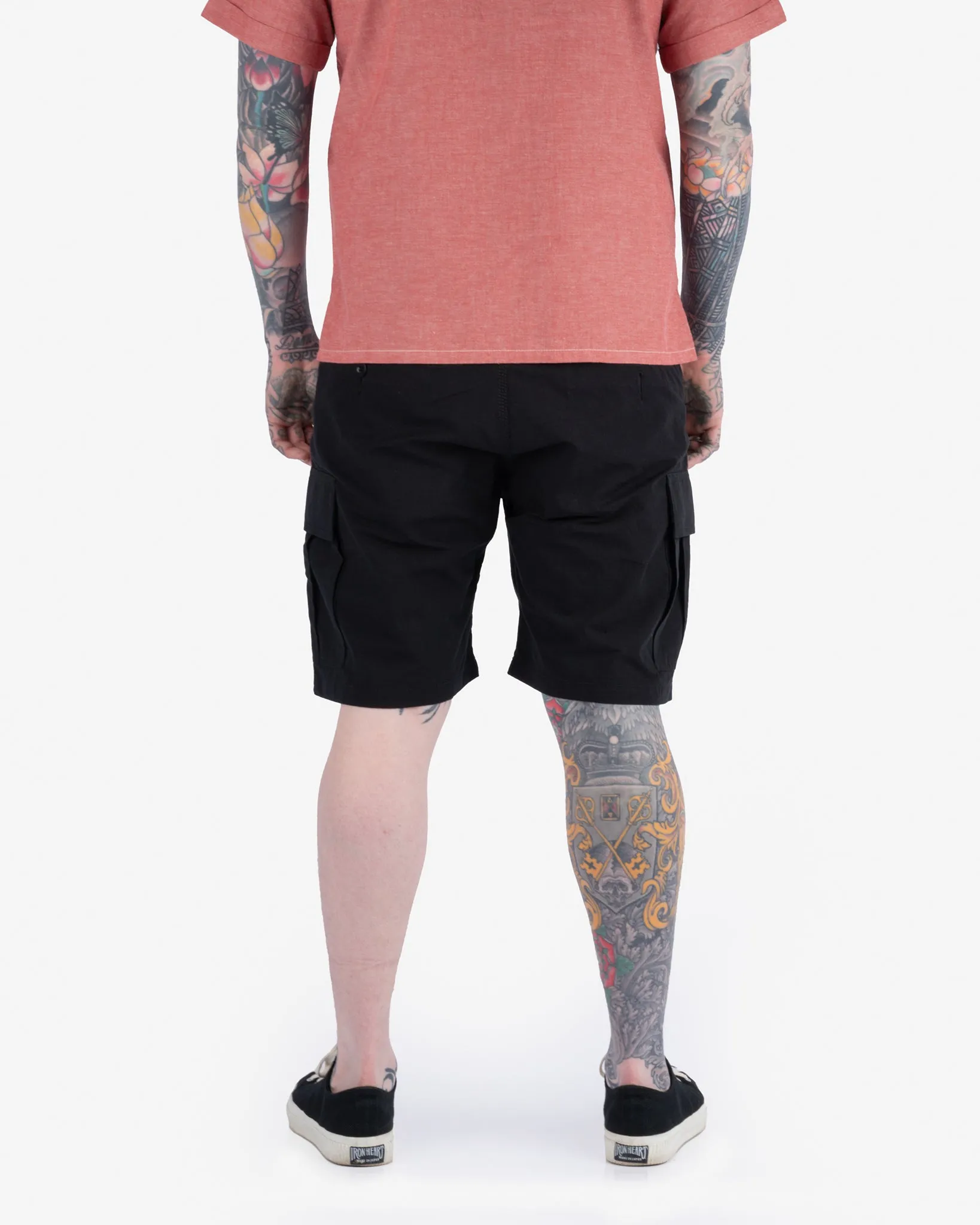 Ripstop Cargo Shorts - Black sold by Iron Heart product image thumbnail 3
