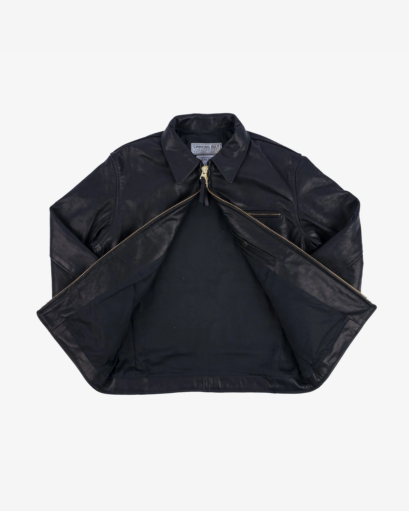 Iron Heart x Simmons Bilt Horsehide Savannah Jacket - Black sold by Iron Heart product image thumbnail 5