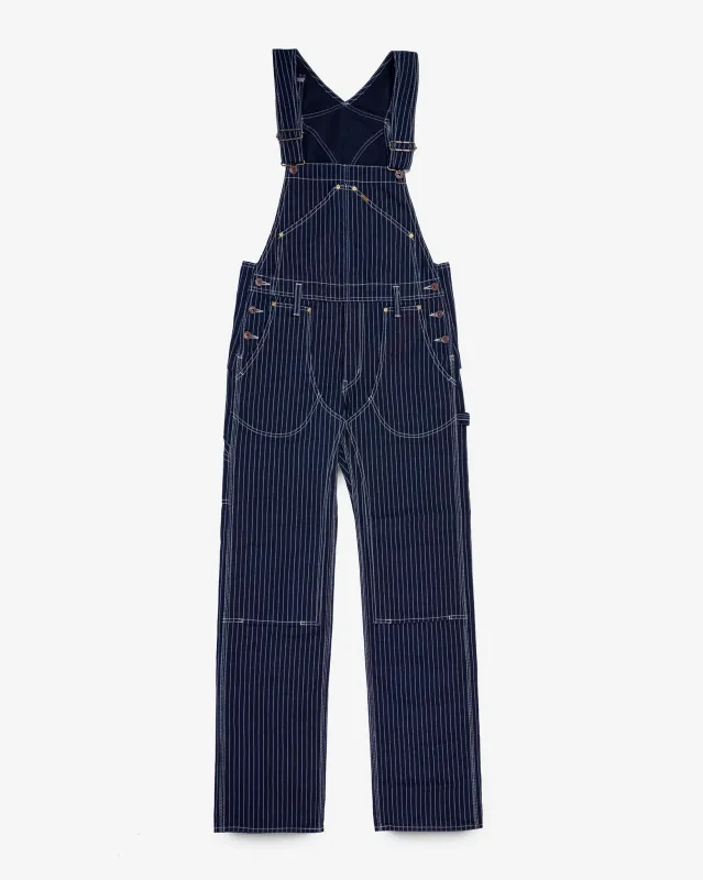 12oz Wabash Double Knee Overalls - Indigo sold by Iron Heart