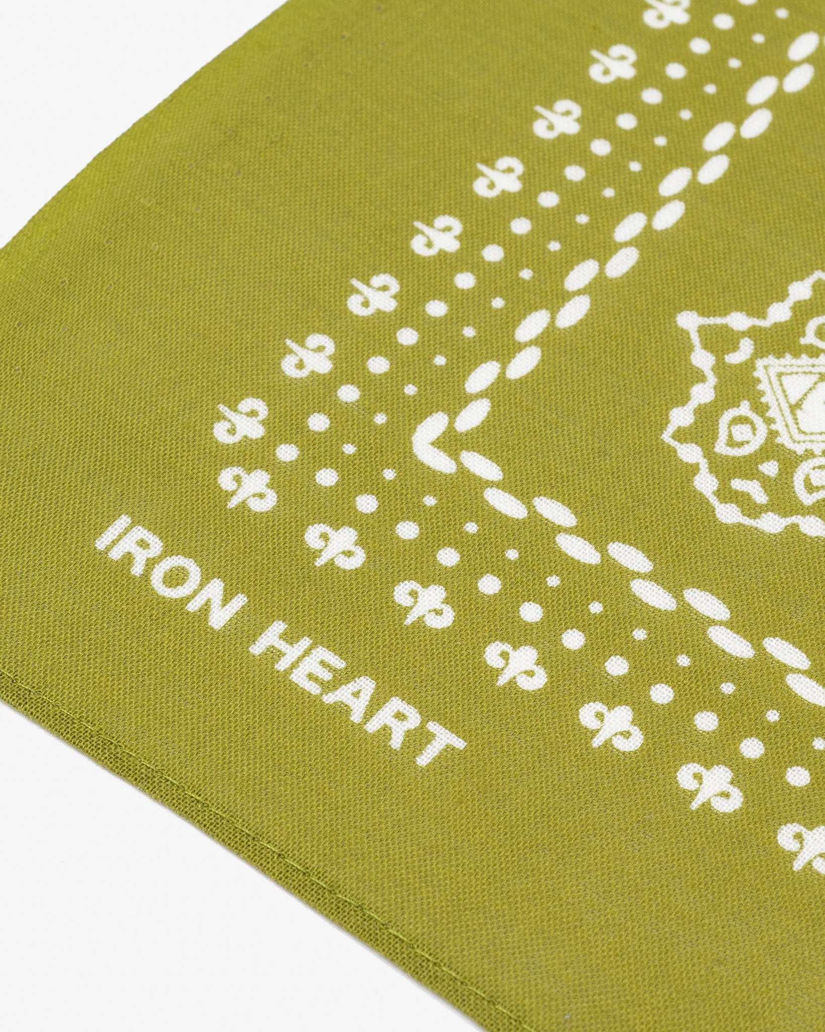 Iron Heart “Bell” Print Bandana - Green sold by Iron Heart product image thumbnail 4